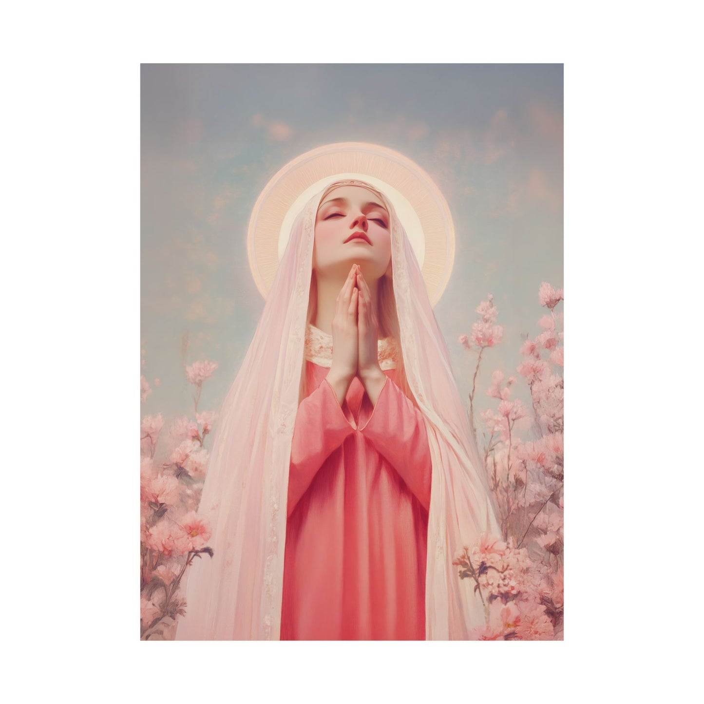 Saint Illuminata - Sanctified Souls Print - Multiple Sizes - Premium Matte Vertical Posters