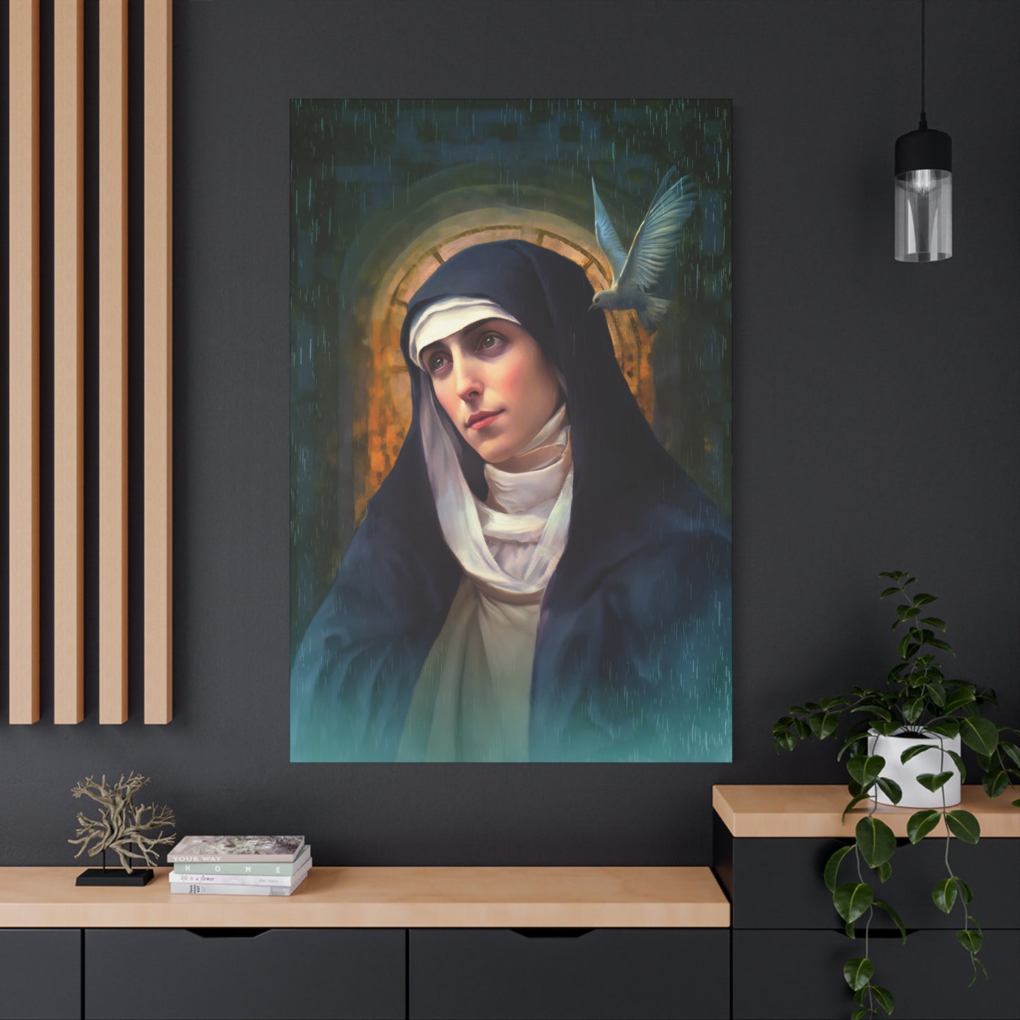 Saint Teresa of Avila - Museum Wrapped Canvas - Sanctified Souls Print - Religious Art for your Home