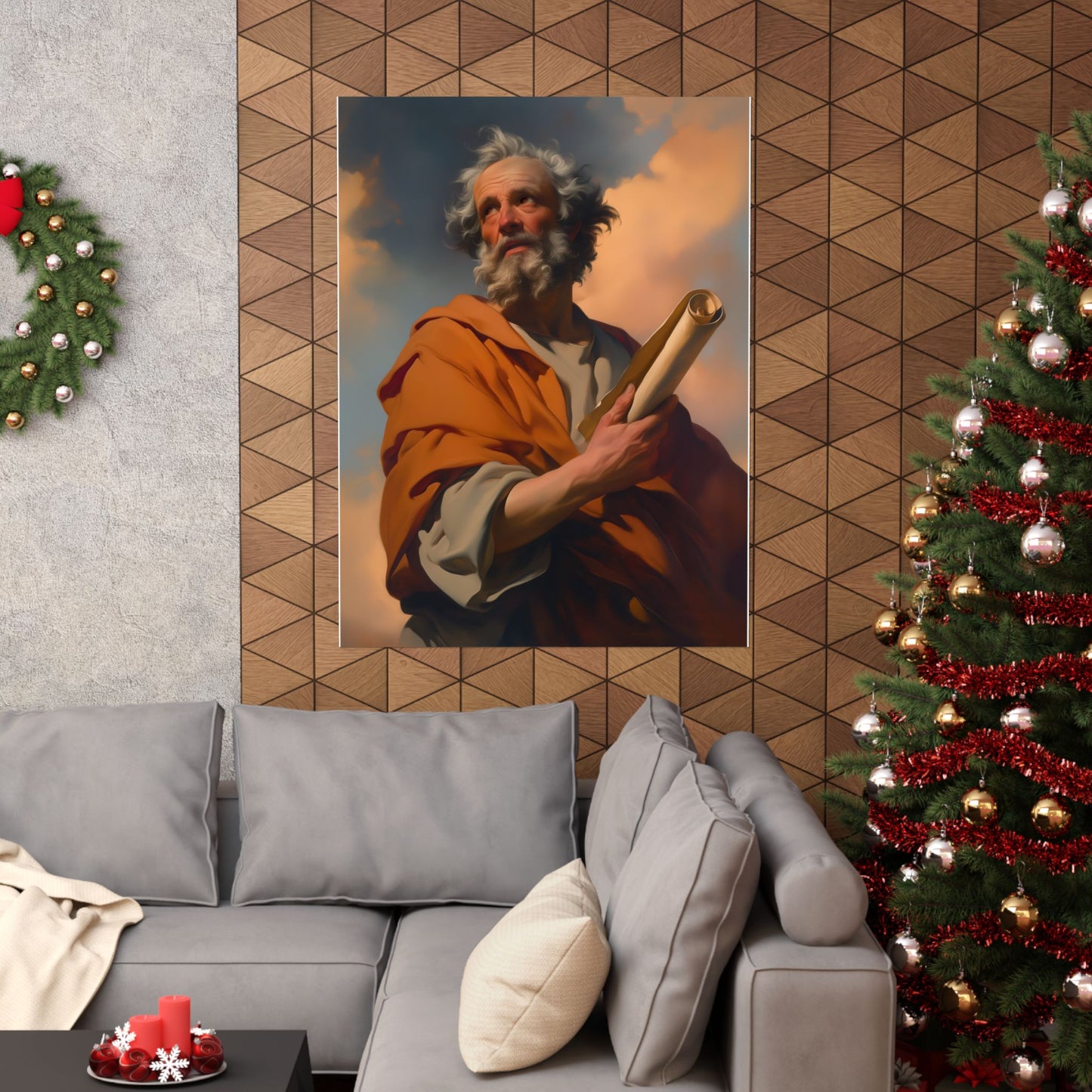 Saint Paul the Apostle - Sanctified Souls Print - Multiple Sizes - Premium Matte Vertical Posters
