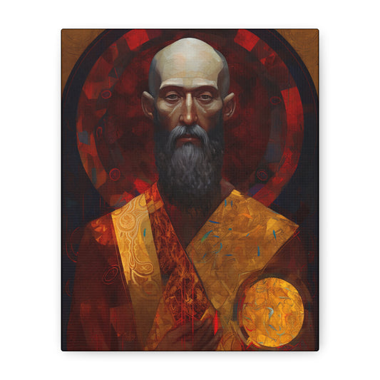 Saint Bartholomew Canvas Print - Multiple Sizes - Catholic Home art - Museum Wrapped Canvas - Sanctified Souls Print