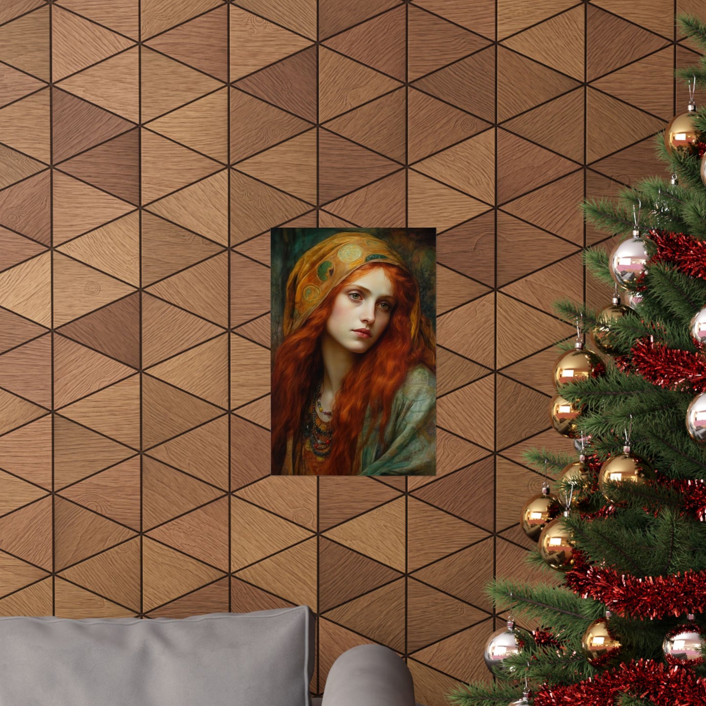 Mary Magdalene's Inner Peace Print - Sanctified Souls Print - Multiple Sizes - Premium Matte Vertical Posters