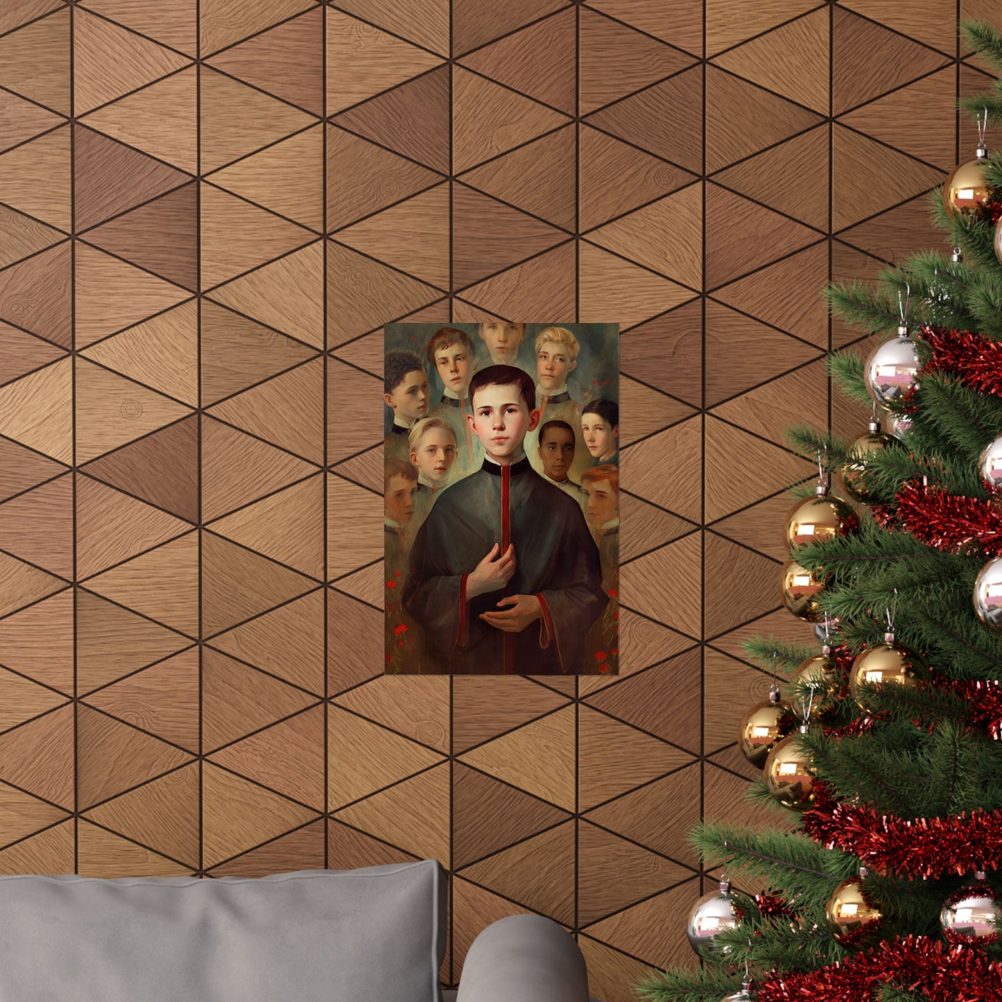 Saint John Berchmans - Sanctified Souls Print - Multiple Sizes - Premium Matte Vertical Posters