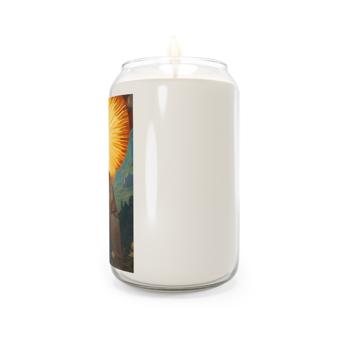 Saint Benignus of Dijon - Scented Prayer Candle, 13.75oz - Tall Size - Religious Prayer Candle - Catholic Art