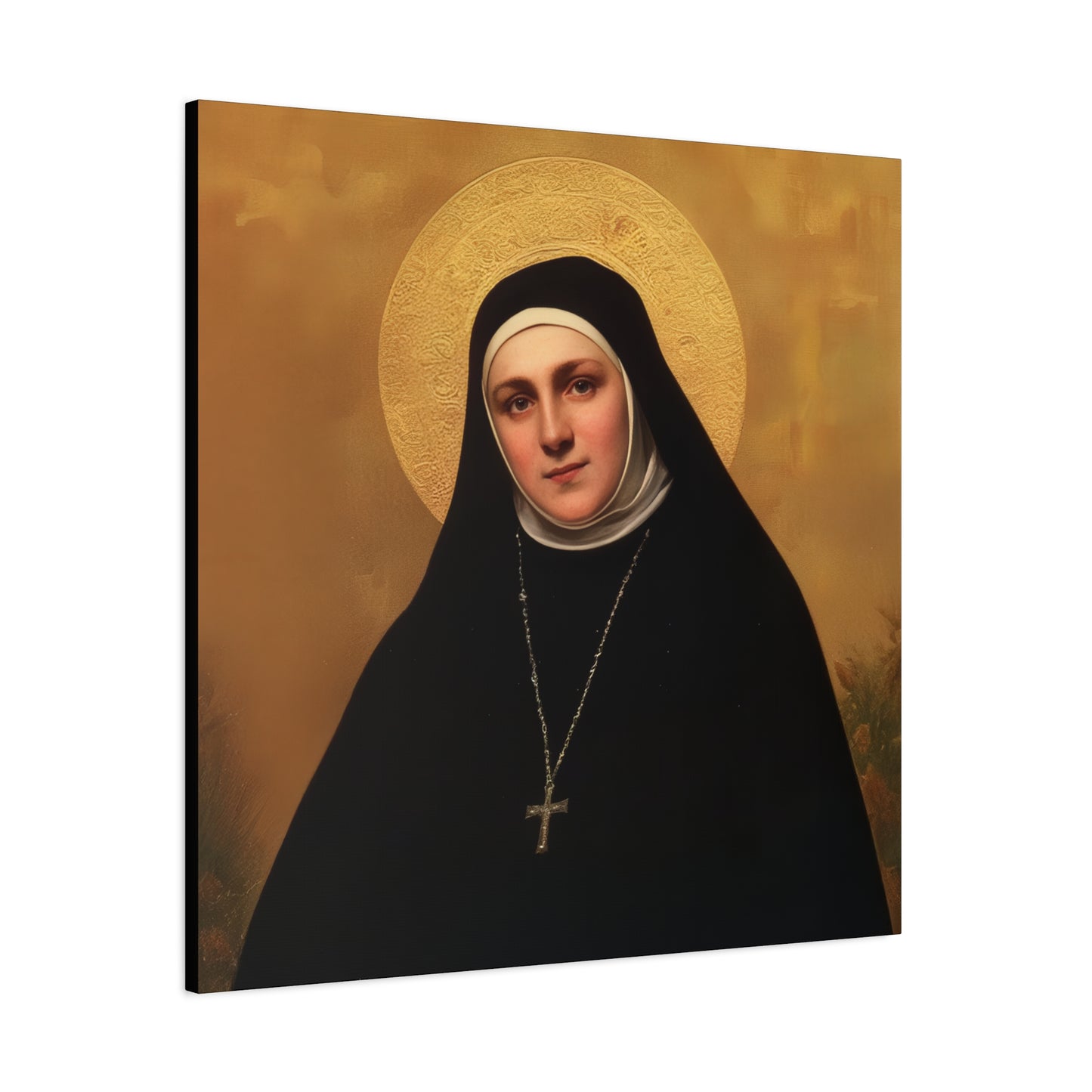 Saint Geltrude Caterina Comensoli - Gallery Wrapped Canvas - Print - Religious Art for your Home - Catholic Art