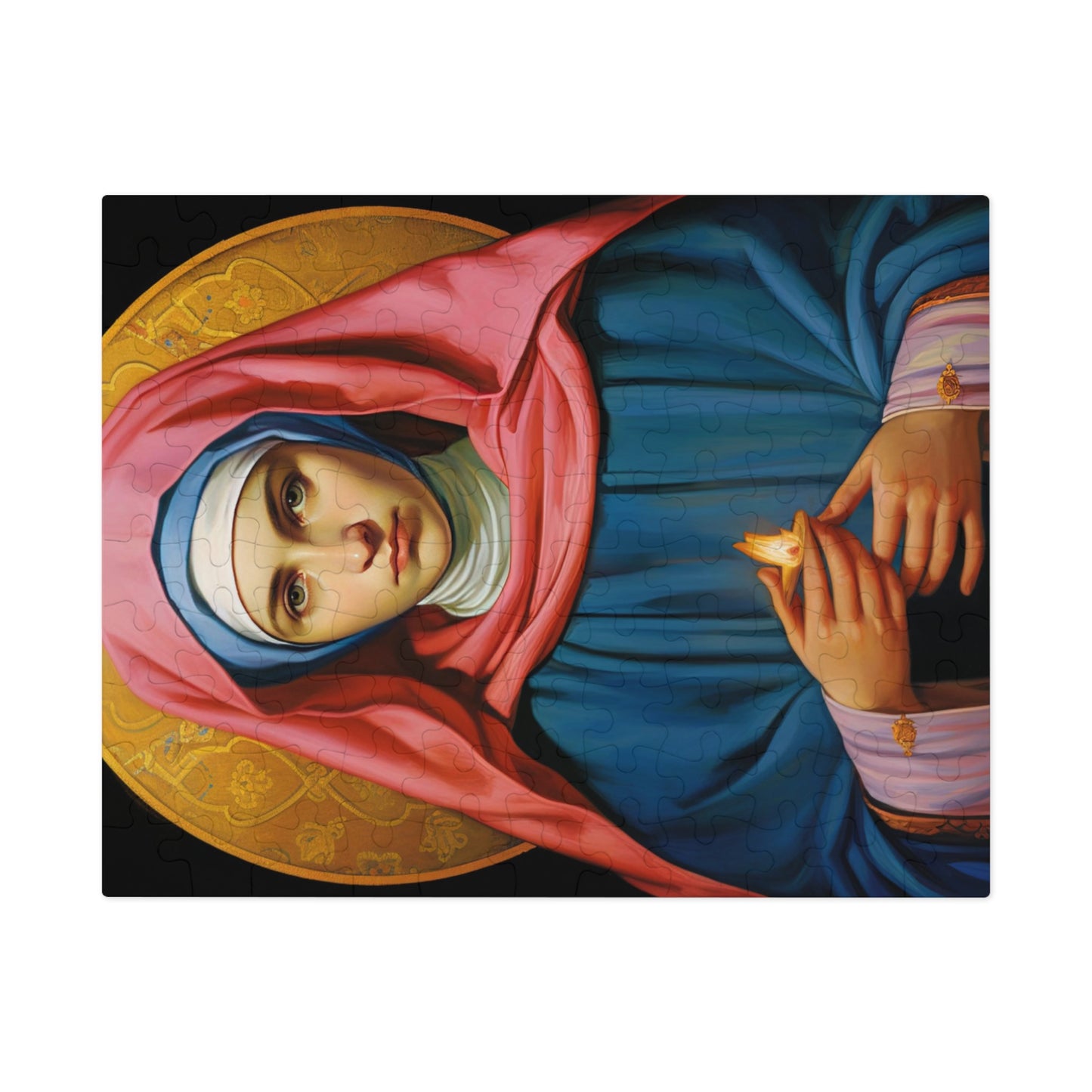 Saint Bernadette - Puzzle and Keepsake Tin - Religious Jigsaw Puzzle (30, 110, 252, 500,1000-Piece) - Religious Puzzle