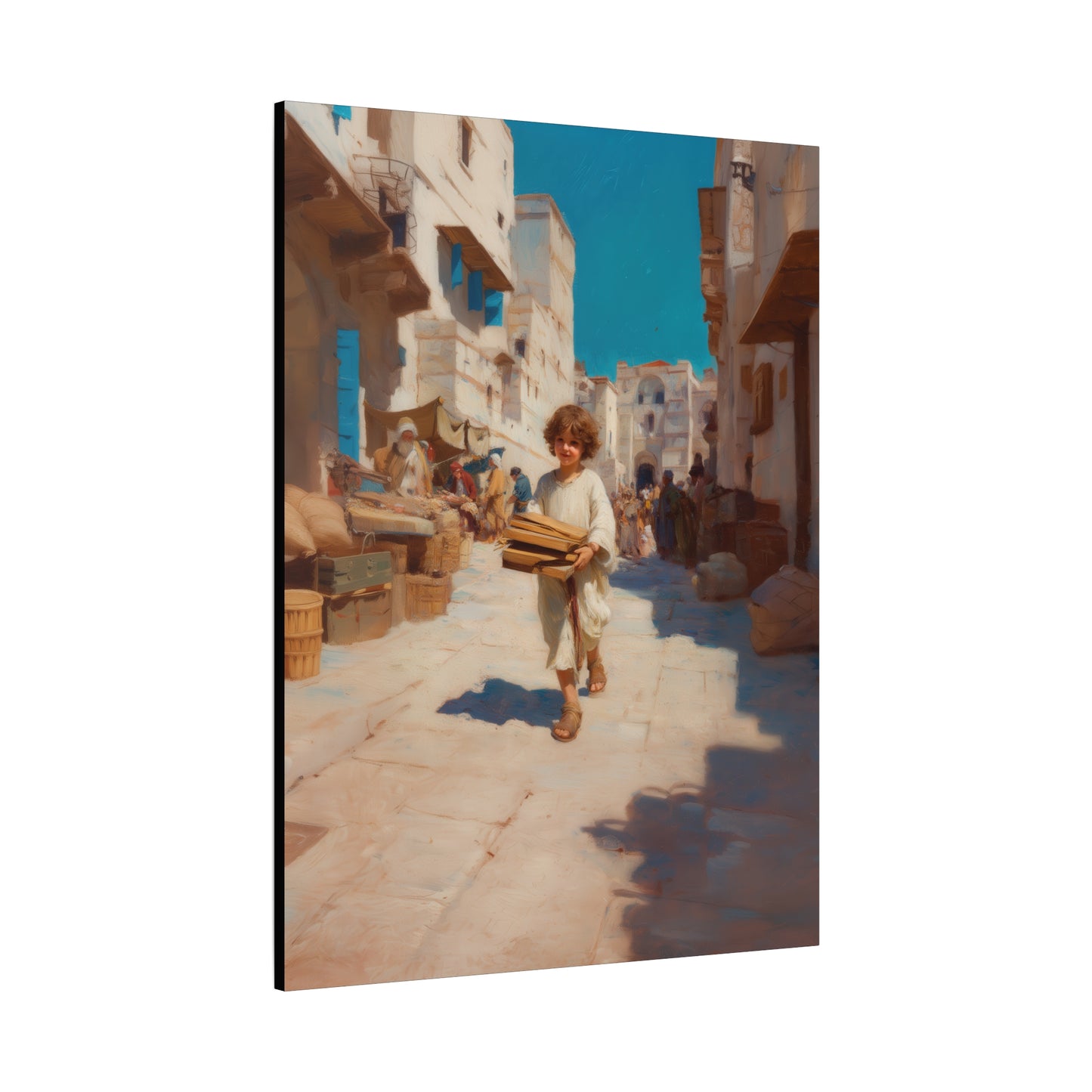Nazareth and the Hidden Light of Christ - Gallery Wrapped Canvas - Print - Religious Art for your Home - Catholic Art