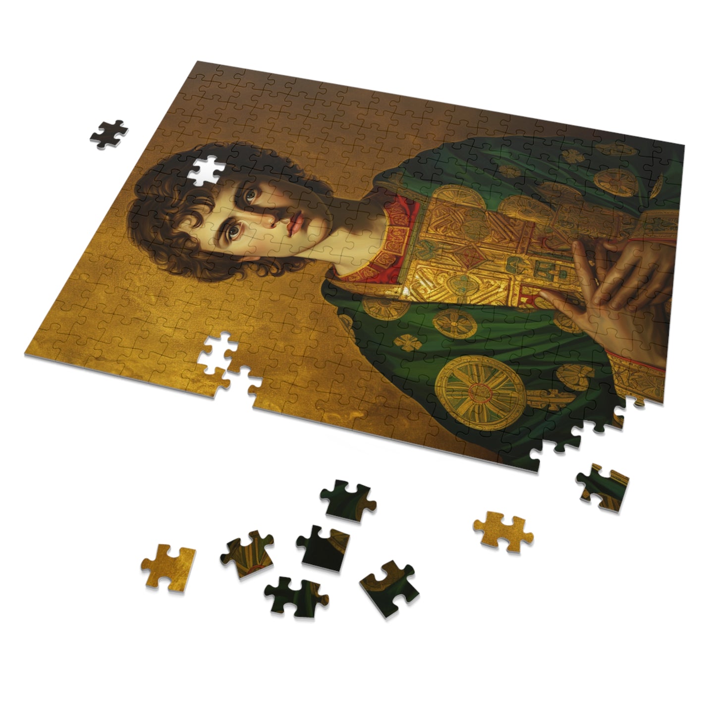 Saint Pantaleon - Puzzle and Keepsake Tin - Religious Jigsaw Puzzle (30, 110, 252, 500,1000-Piece) - Religious Puzzle
