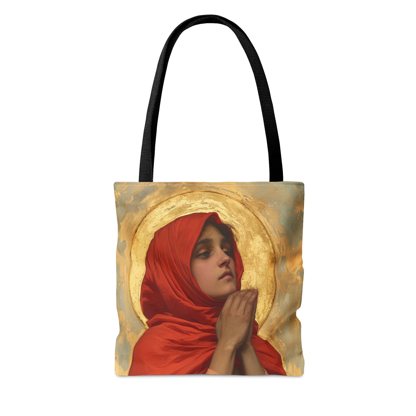 Saint Laura of Cordoba Tote Bag - Large Medium Small Faith Art Bag - Catholic Faith Purse - Religious - Prayer Bag
