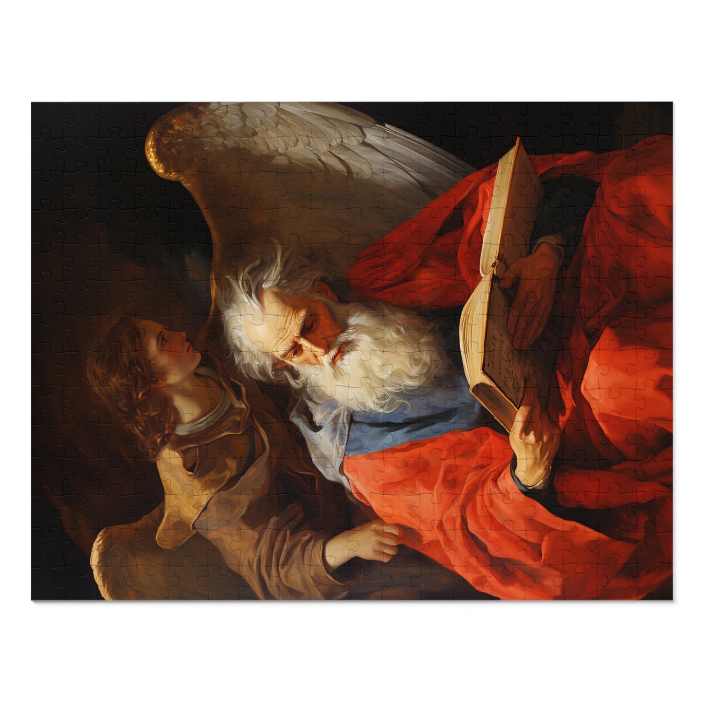 Saint Matthew - Puzzle and Keepsake Tin - Religious Jigsaw Puzzle (30, 110, 252, 500,1000-Piece) - Religious Puzzle