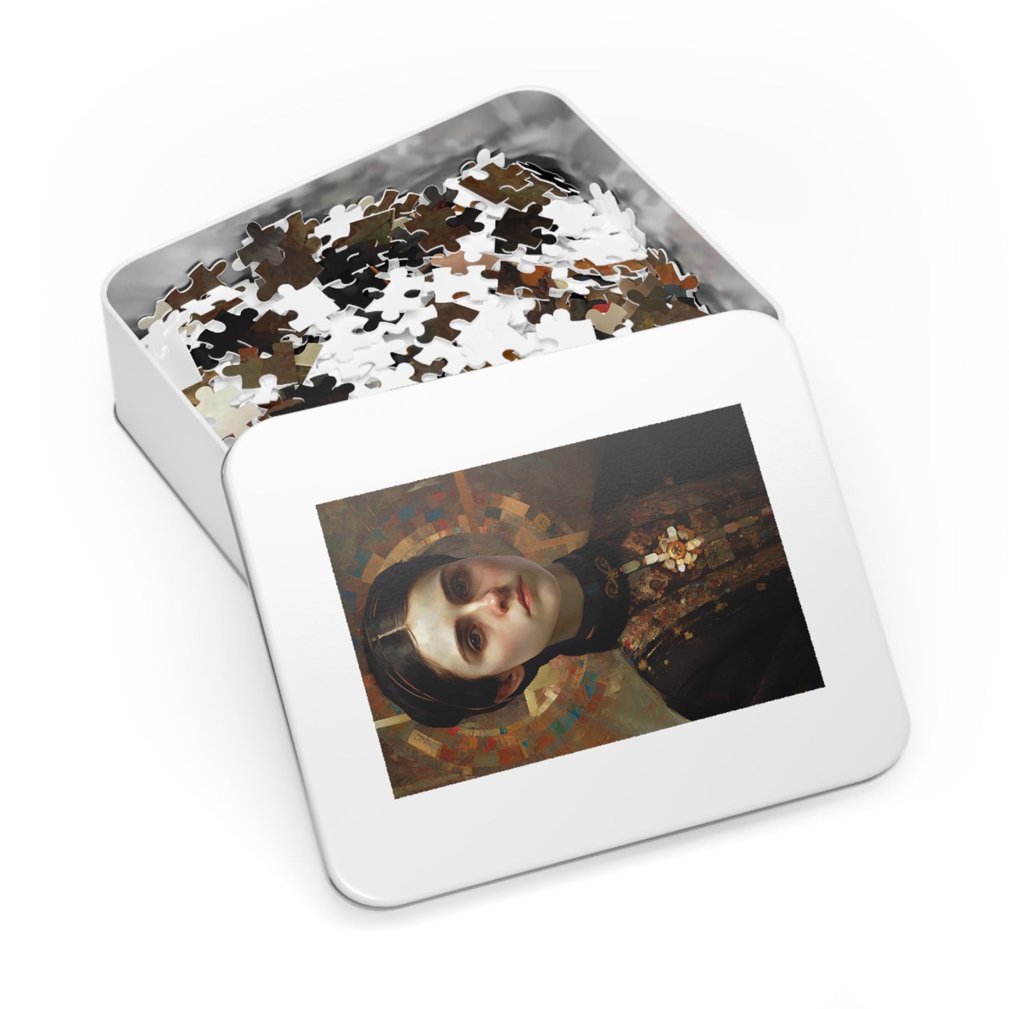 Saint Gemma Galgani - Puzzle and Keepsake Tin - Religious Jigsaw Puzzle (30, 110, 252, 500,1000-Piece) - Religious Puzzle