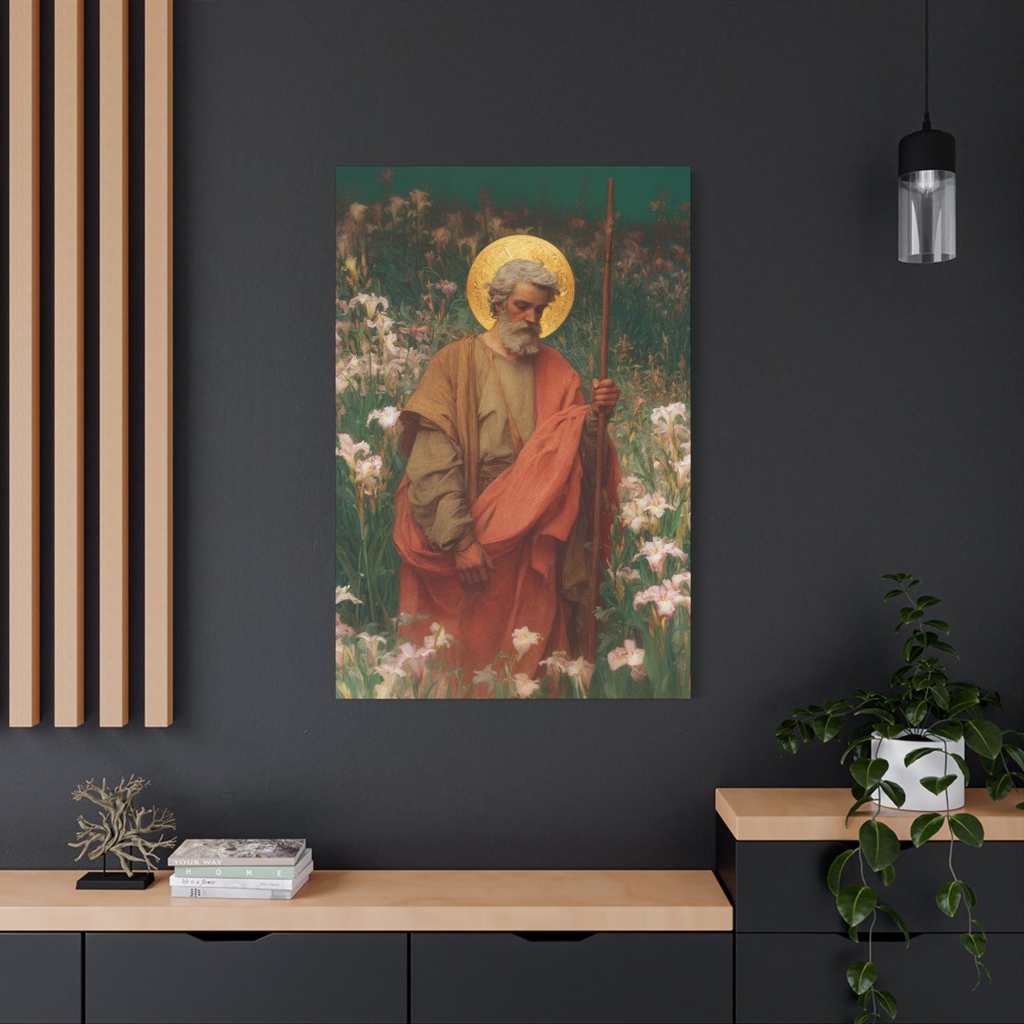 Saint James the Lesser -  Museum Wrapped Canvas - Sanctified Souls Print - Religious Art for your Home - Catholic Patron Saint Art