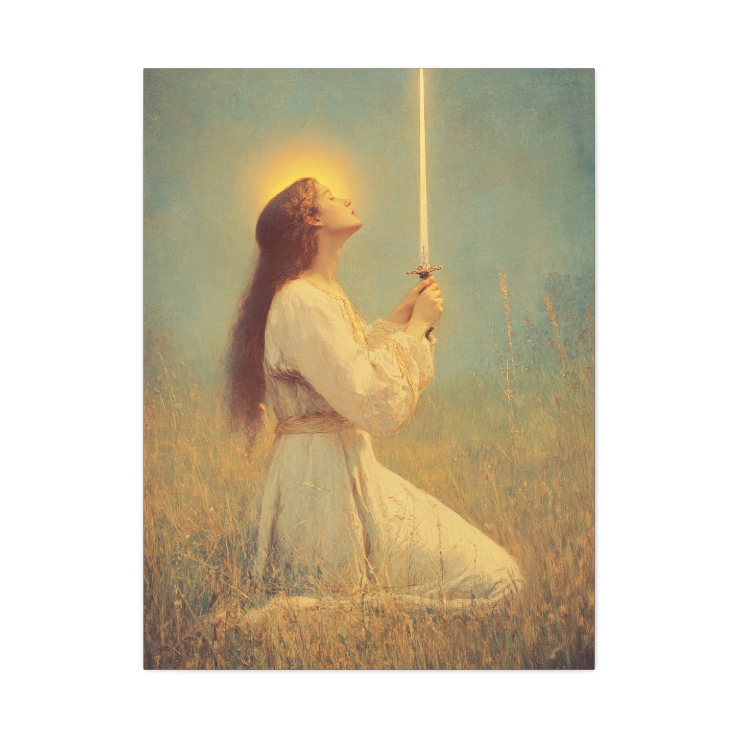 St. Joan of Arc - Catholic Saint Canvas Print