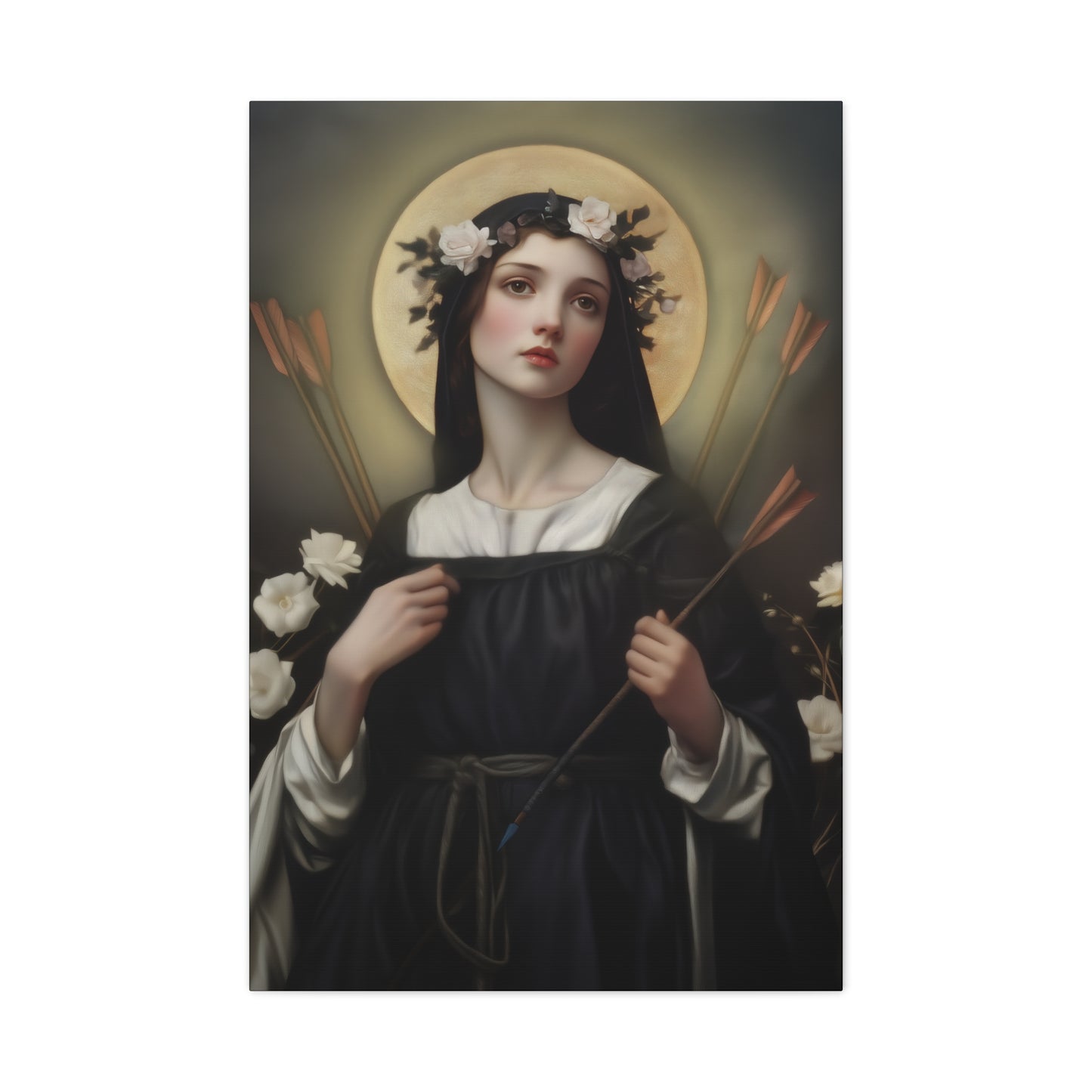 Saint Dorothy of Montau - Gallery Wrapped Canvas - Print - Religious Art for your Home - Catholic Art