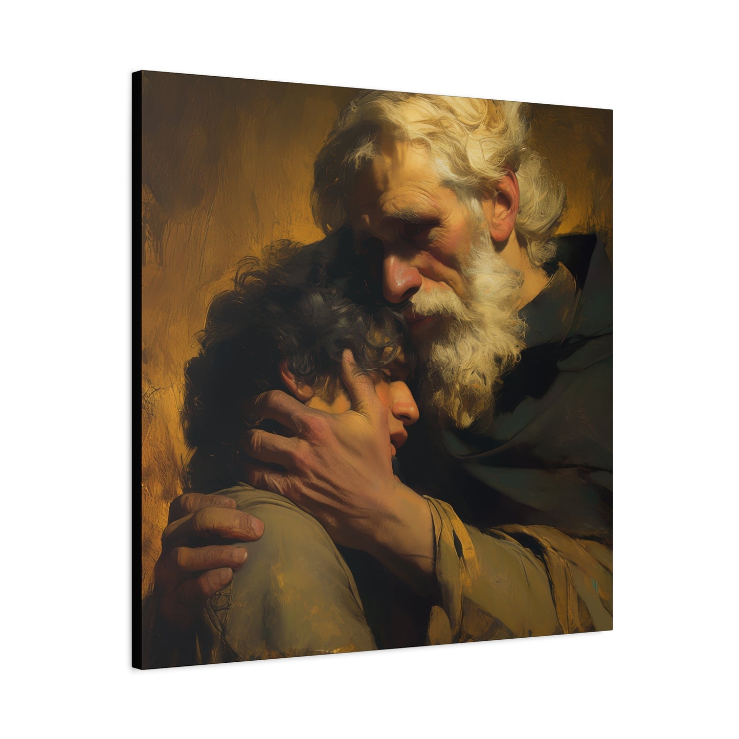The Return of the Prodigal Son - Gallery Wrapped Canvas - Print - Religious Art for your Home - Catholic Art Print