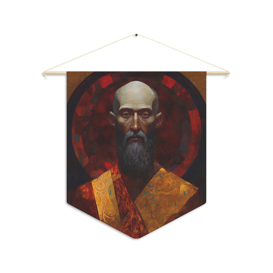 Saint Bartholomew Wall Banner / Wall Hanging - Catholic Home Art - Large Saint Art for your home - 18" x 21"