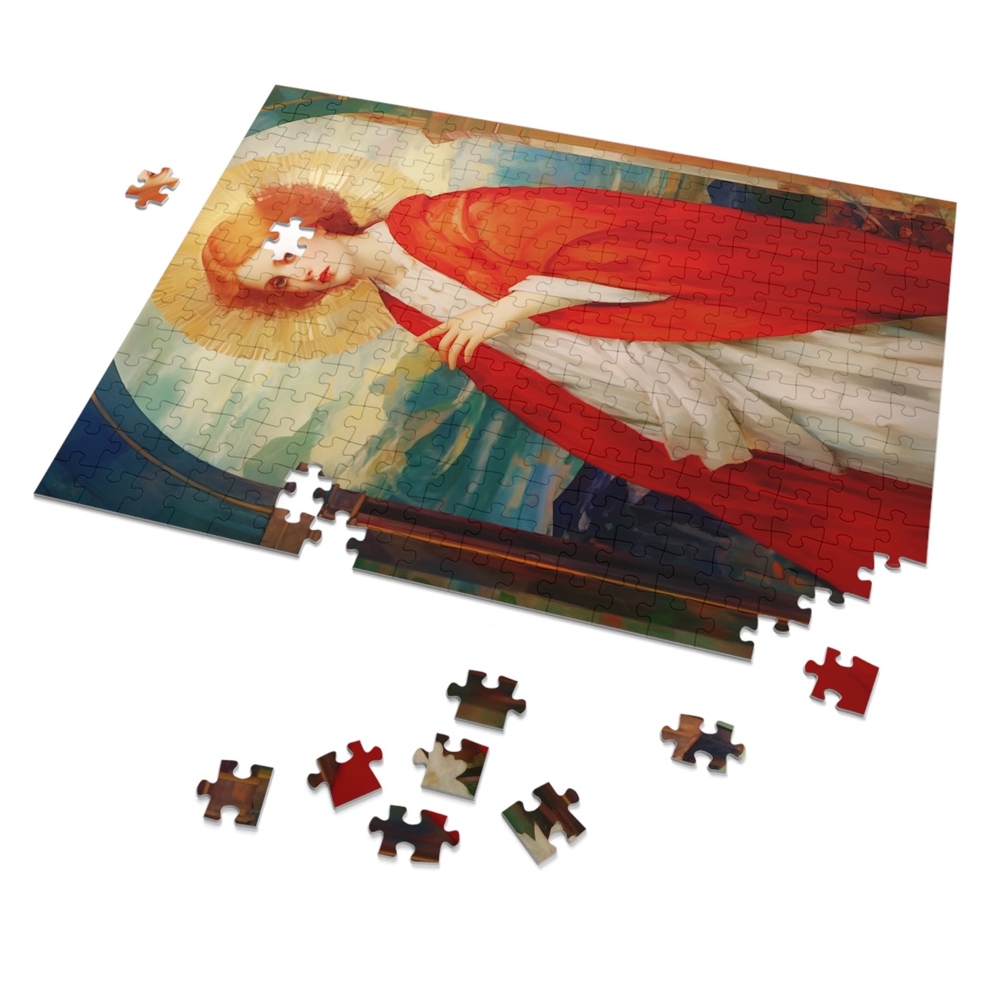Saint Bibiana - Puzzle and Keepsake Tin - Jigsaw Puzzle (30, 110, 252, 500,1000-Piece) - Religious Puzzle