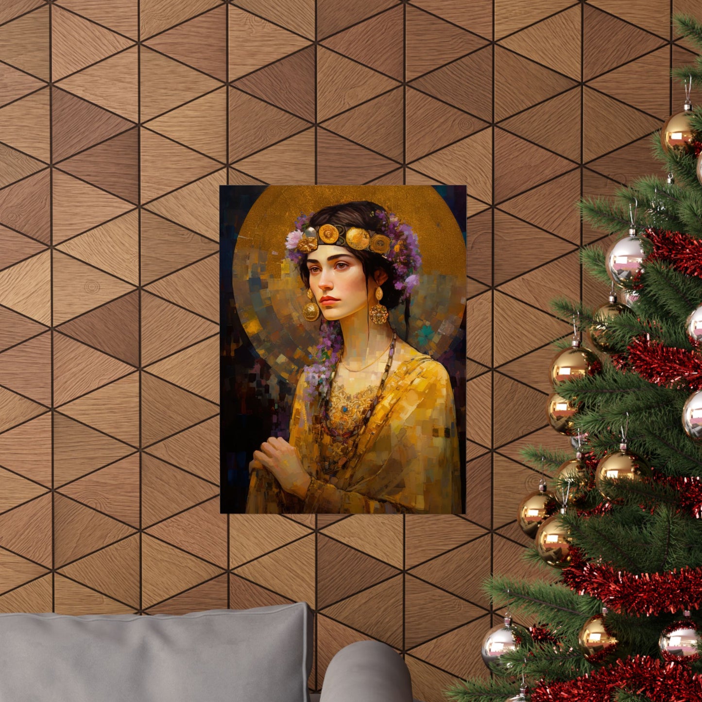 Saint Lydia Purpuraria - Sanctified Souls Print - Multiple Sizes - Premium Matte Vertical Posters