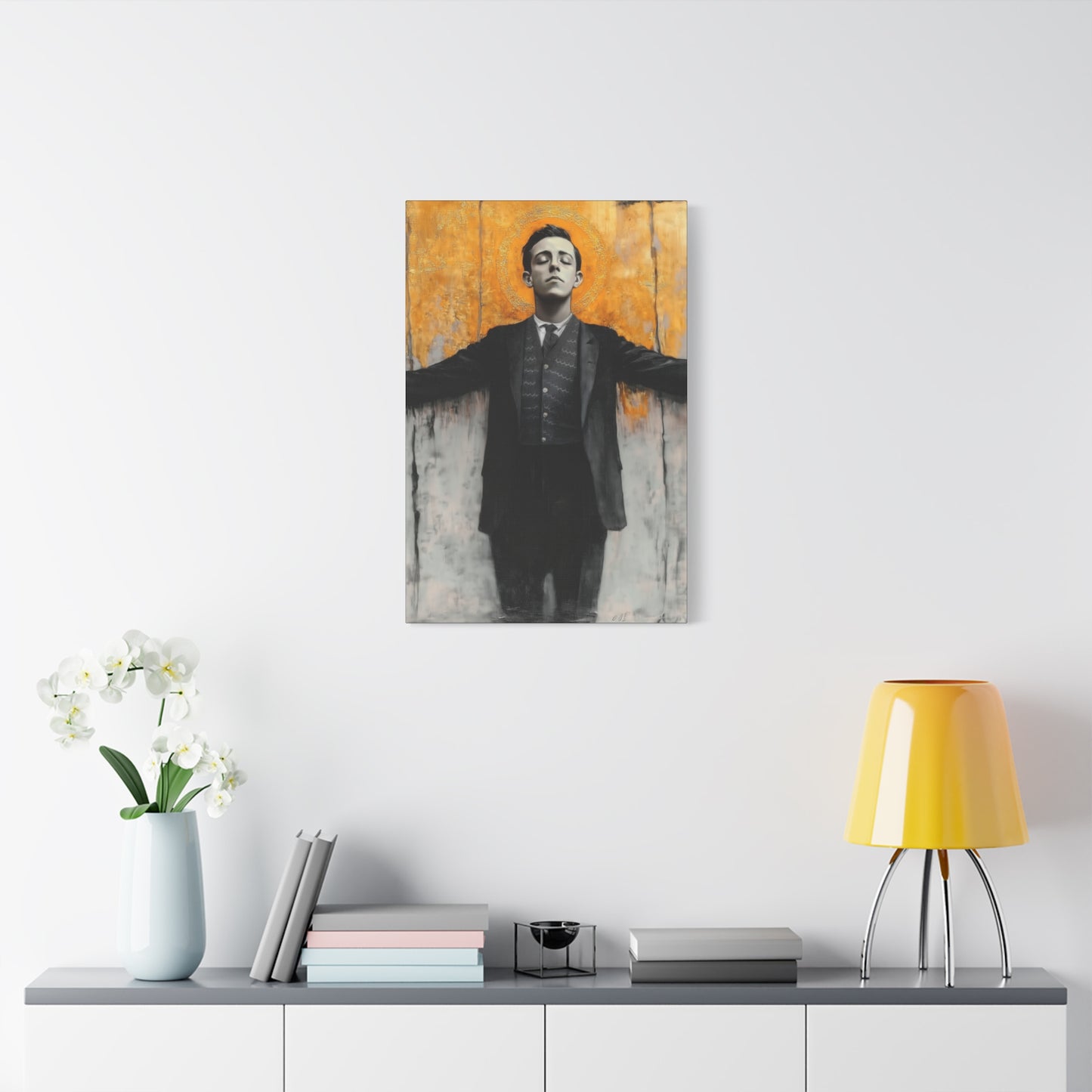 Blessed Miguel Pro- Gallery Wrapped Canvas - Print - Religious Art for your Home - Catholic Saint Art Print - Home Decor - Catholic Art
