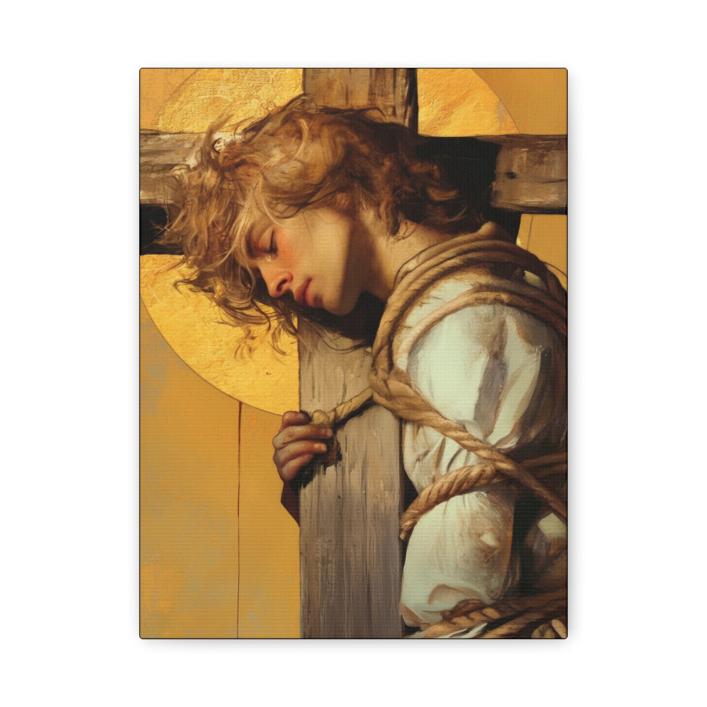Saint Dismus, The 'Good Thief' - Gallery Wrapped Canvas - Print - Religious Art for your Home - Catholic Art