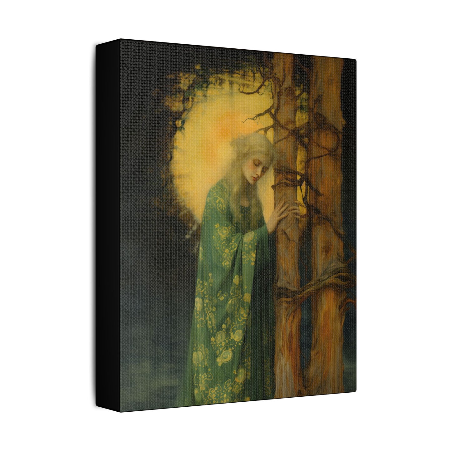 Saint Afra Canvas Print - Multiple Sizes - Catholic Home art - Gallery Wrapped Canvas - Sanctified Souls Print