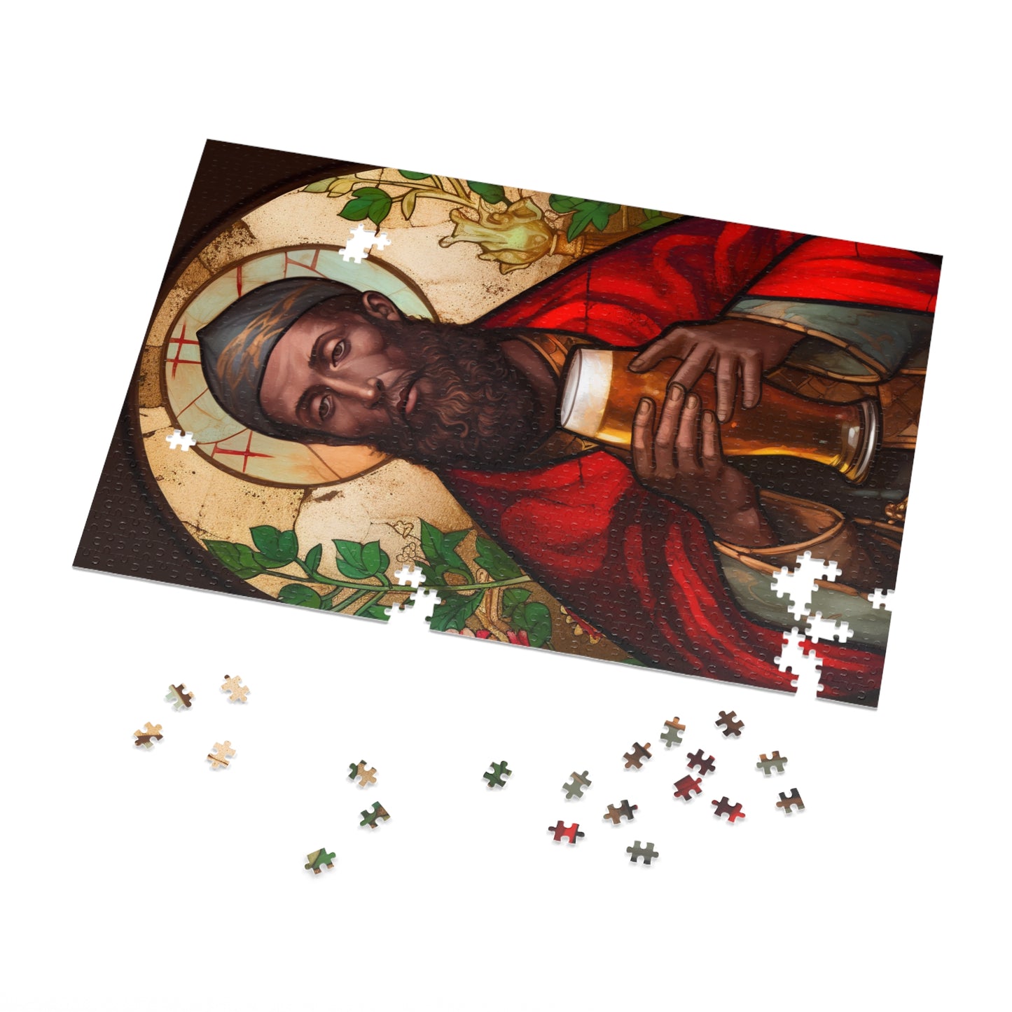 Saint Augustine of Hippo - Puzzle and Keepsake Tin - Religious Jigsaw Puzzle (30, 110, 252, 500,1000-Piece) - Religious Puzzle