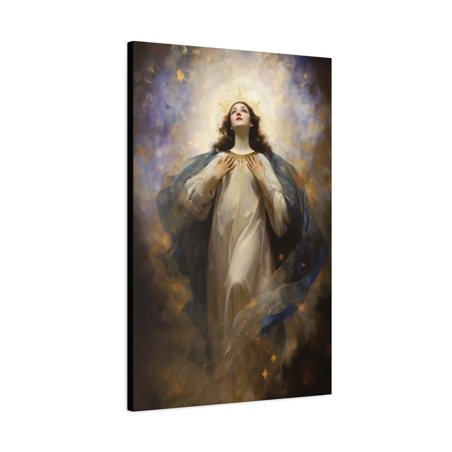 The Assumption of Mary - Museum Wrapped Canvas - Sanctified Souls Print - Religious Art for your Home