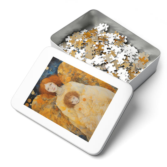 A Guardians Devotion - Puzzle and Keepsake Tin - Religious Jigsaw Puzzle (30, 110, 252, 500,1000-Piece) - Religious Puzzle