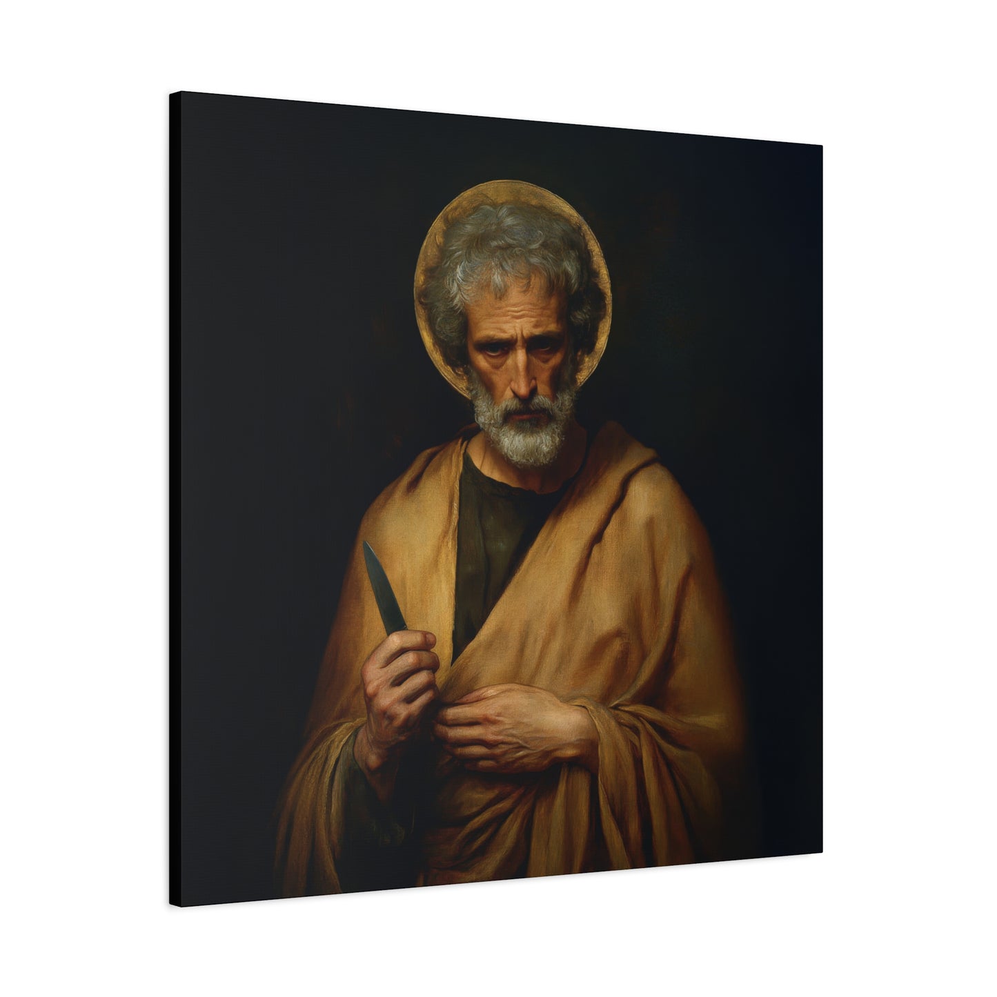 Saint Bartholomew the Apostle  - Gallery Wrapped Canvas - Print - Religious Art for your Home - Catholic