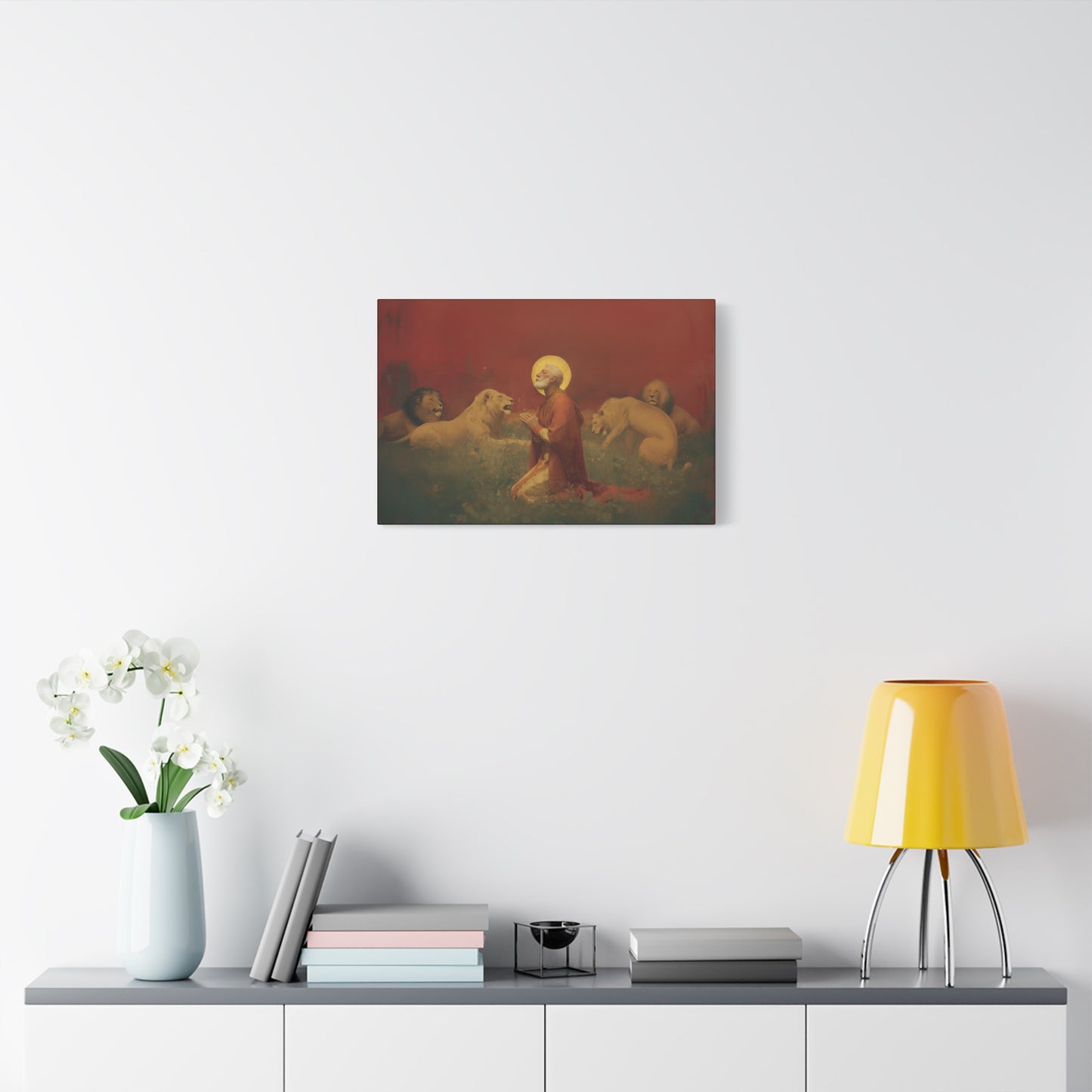 Saint Ignatius of Antioch -  Museum Wrapped Canvas - Sanctified Souls Print - Religious Art for your Home - Catholic Patron Saint Art