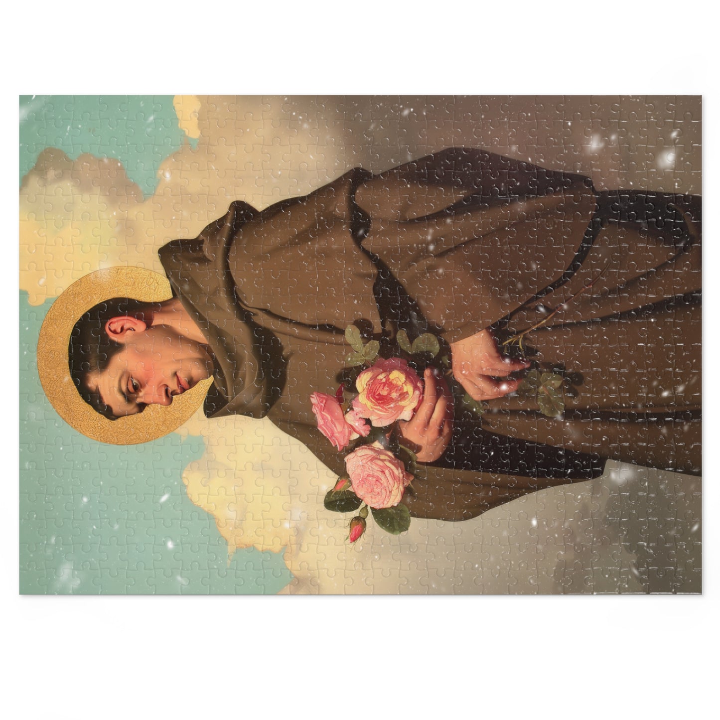 Saint Didacus of Alcala - Puzzle & Keepsake Tin - Religious Jigsaw Puzzle (30, 110, 252, 500,1000-Piece)