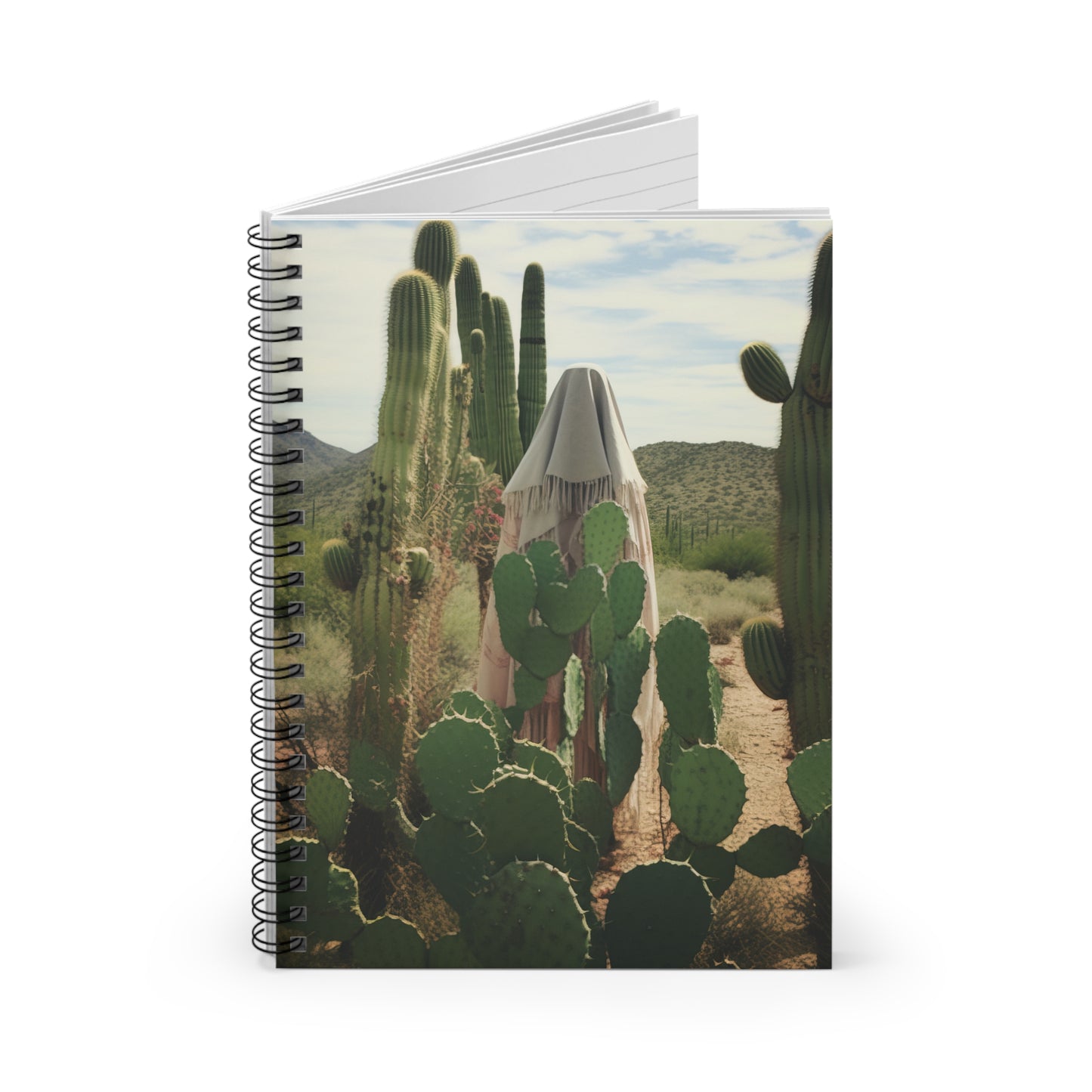 Saint Amma Syncletica Journal - Sanctified Souls Art - Religious Based Notebook - Spiral Notebook - Ruled Line