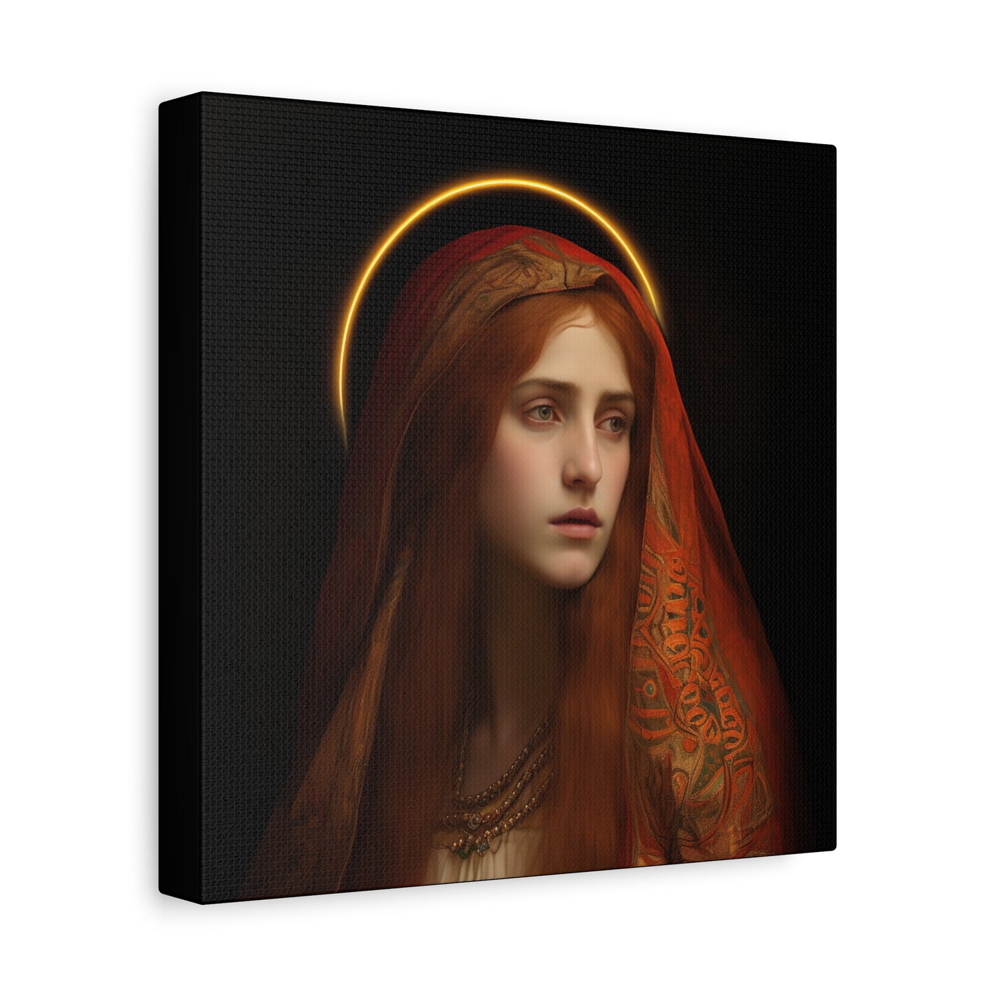 The Beloved Disciple - Mary Magdalene's Devotion - Museum Wrapped Canvas - Sanctified Souls Print - Religious Art for your Home