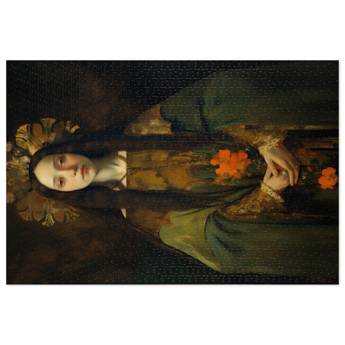 Saint Elizabeth of Portugal - Puzzle and Keepsake Tin - Religious Jigsaw Puzzle (30, 110, 252, 500,1000-Piece) - Religious Puzzle