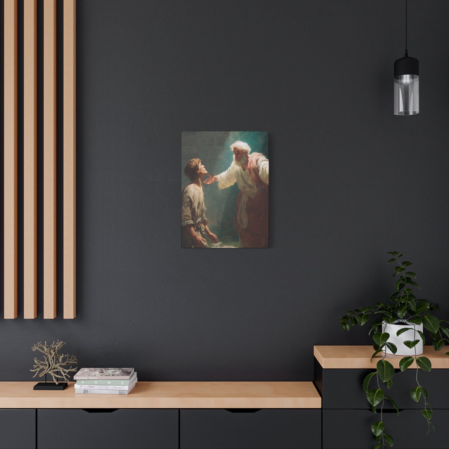 Homecoming of the Prodigal Son - Gallery Wrapped Canvas - Print - Religious Art for your Home - Catholic Art Print