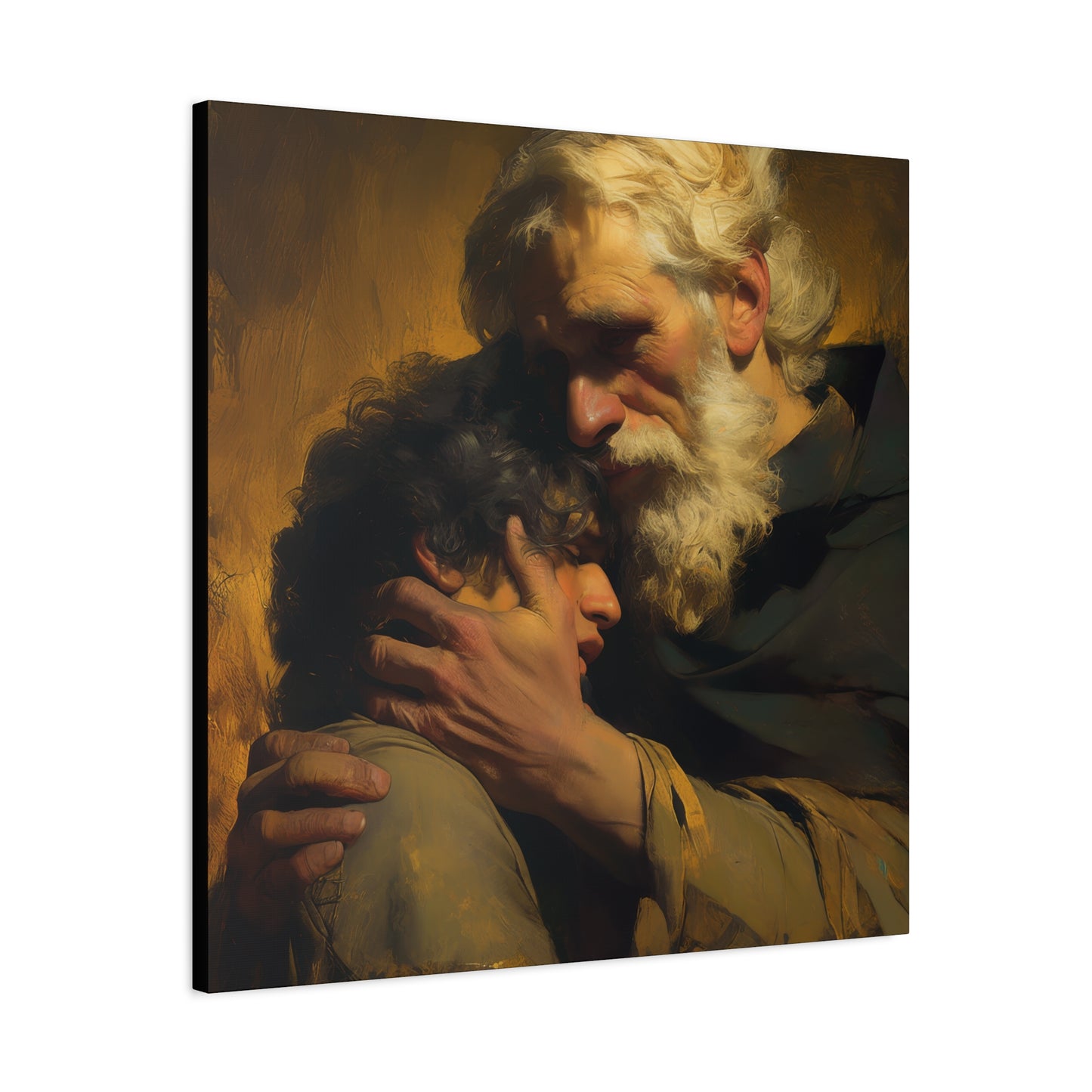 The Return of the Prodigal Son - Gallery Wrapped Canvas - Print - Religious Art for your Home - Catholic Art Print
