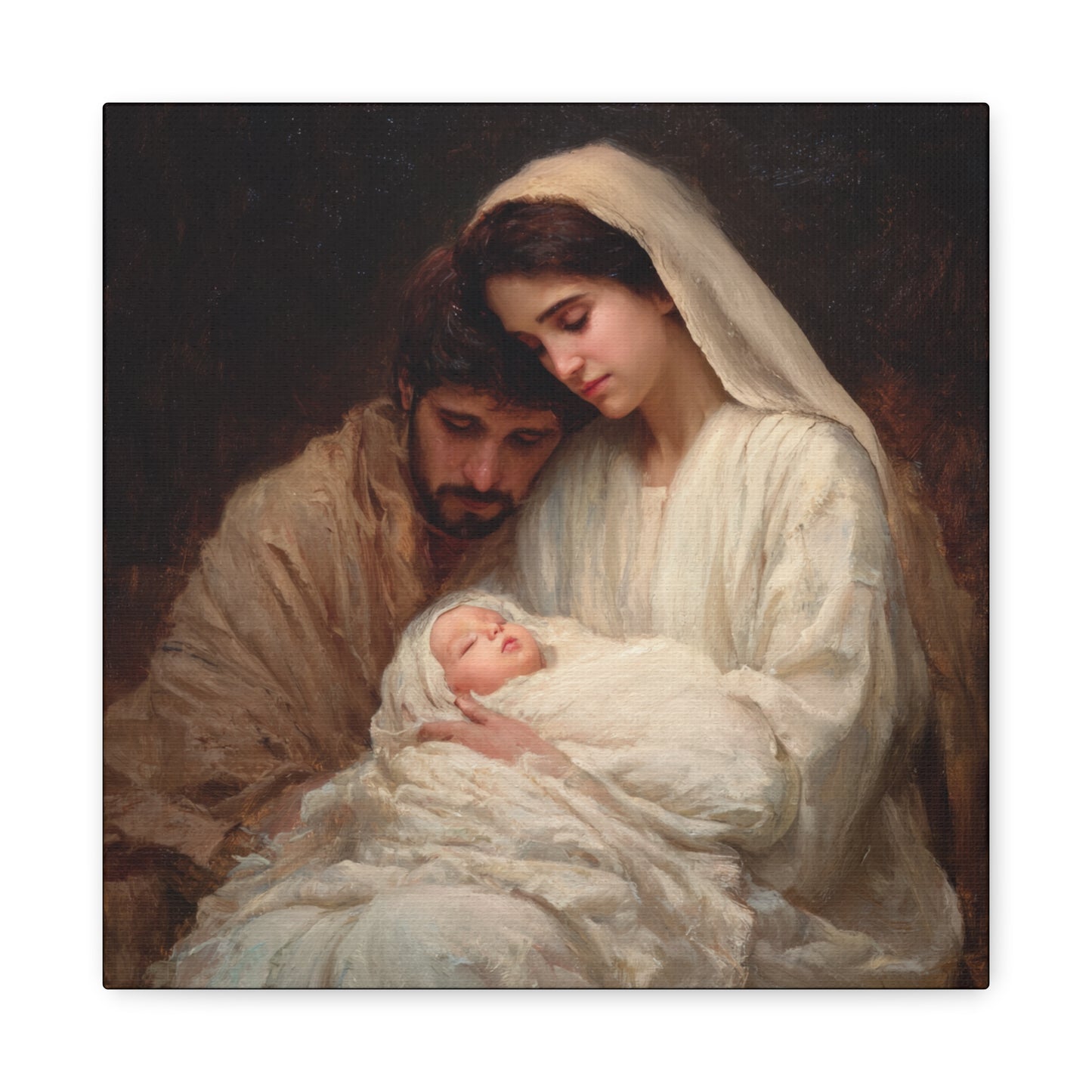 The Quiet Kingdom of the Holy Family - Gallery Wrapped Canvas - Print - Religious Art for your Home - Catholic
