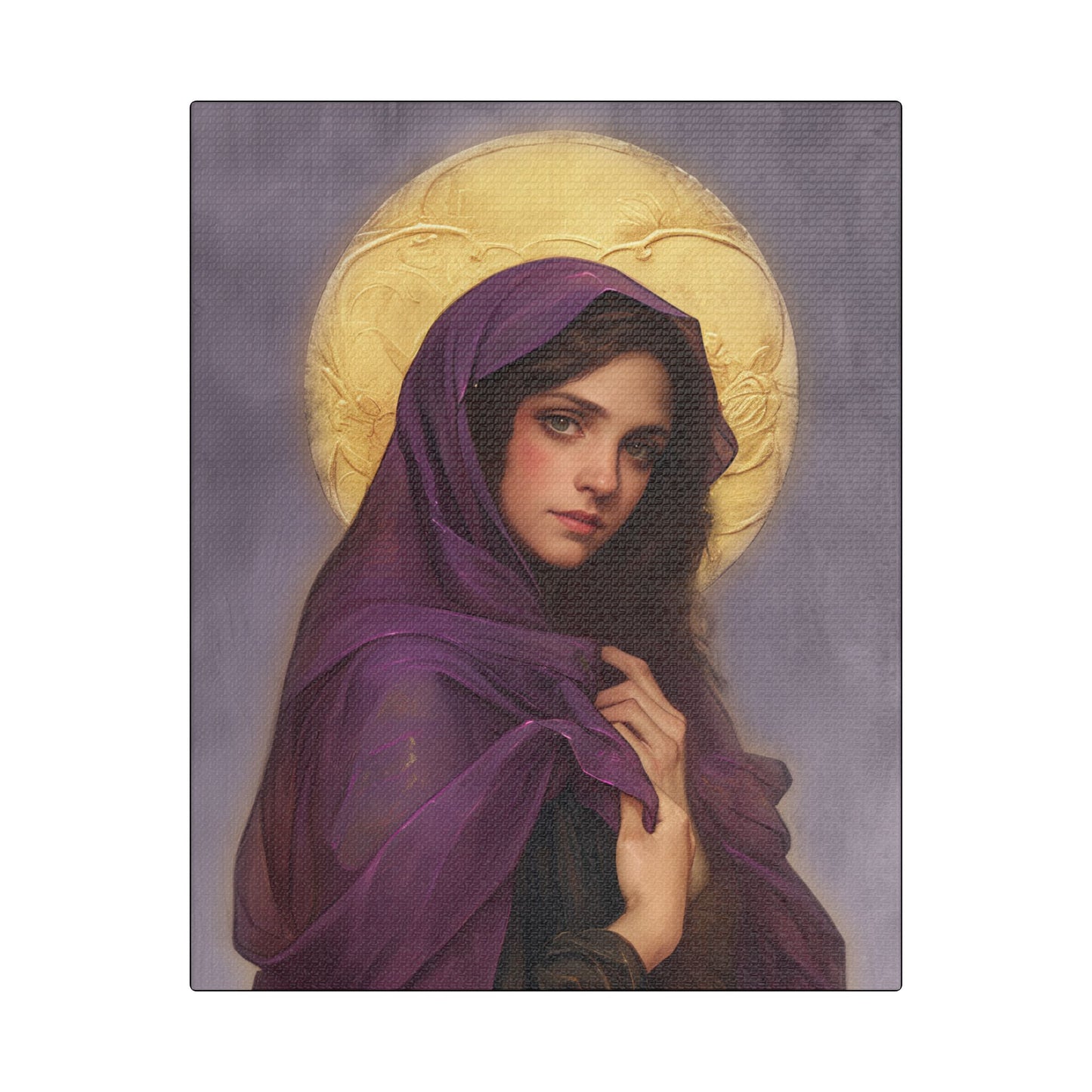 Saint Lydia Purpuraria / Lydia of Thyatira  - Museum Wrapped Canvas - Print - Religious Art for your Home - Christian print - Religious