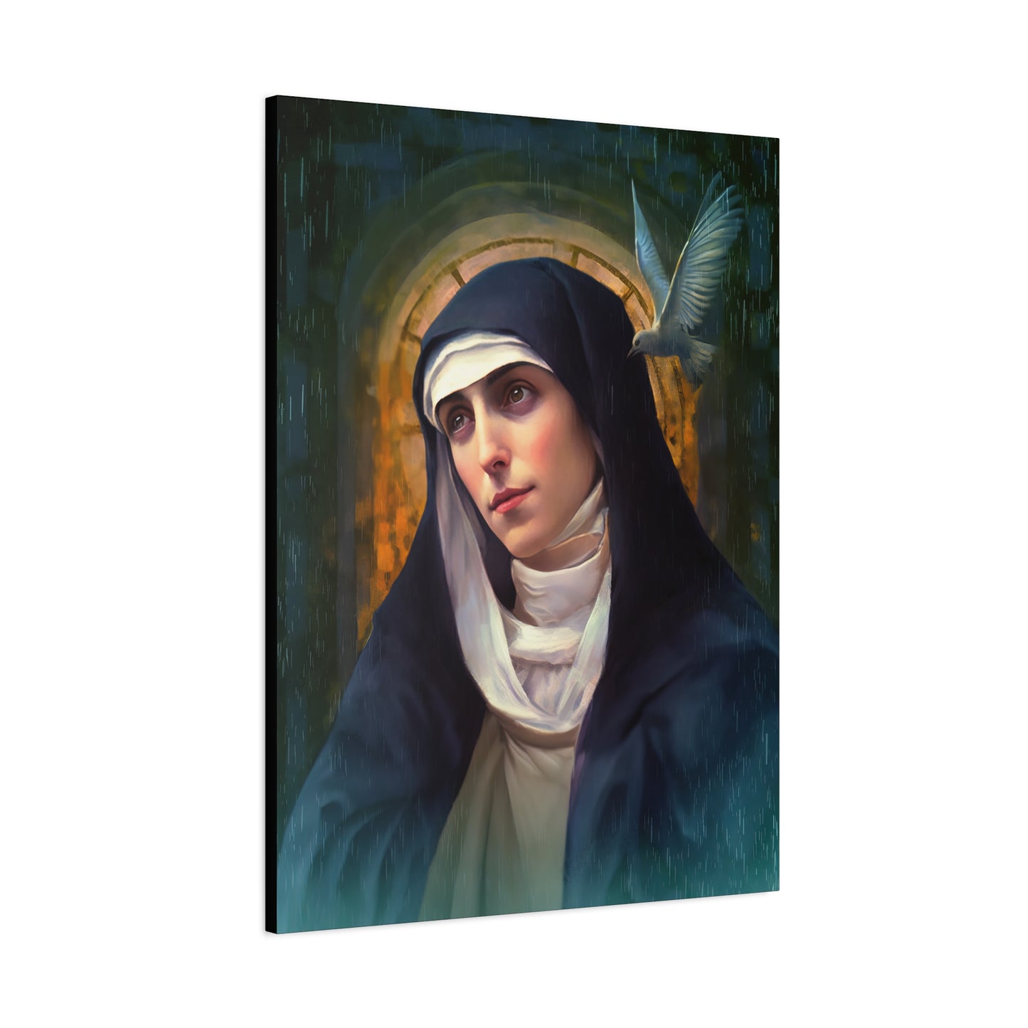 Saint Teresa of Avila - Museum Wrapped Canvas - Sanctified Souls Print - Religious Art for your Home