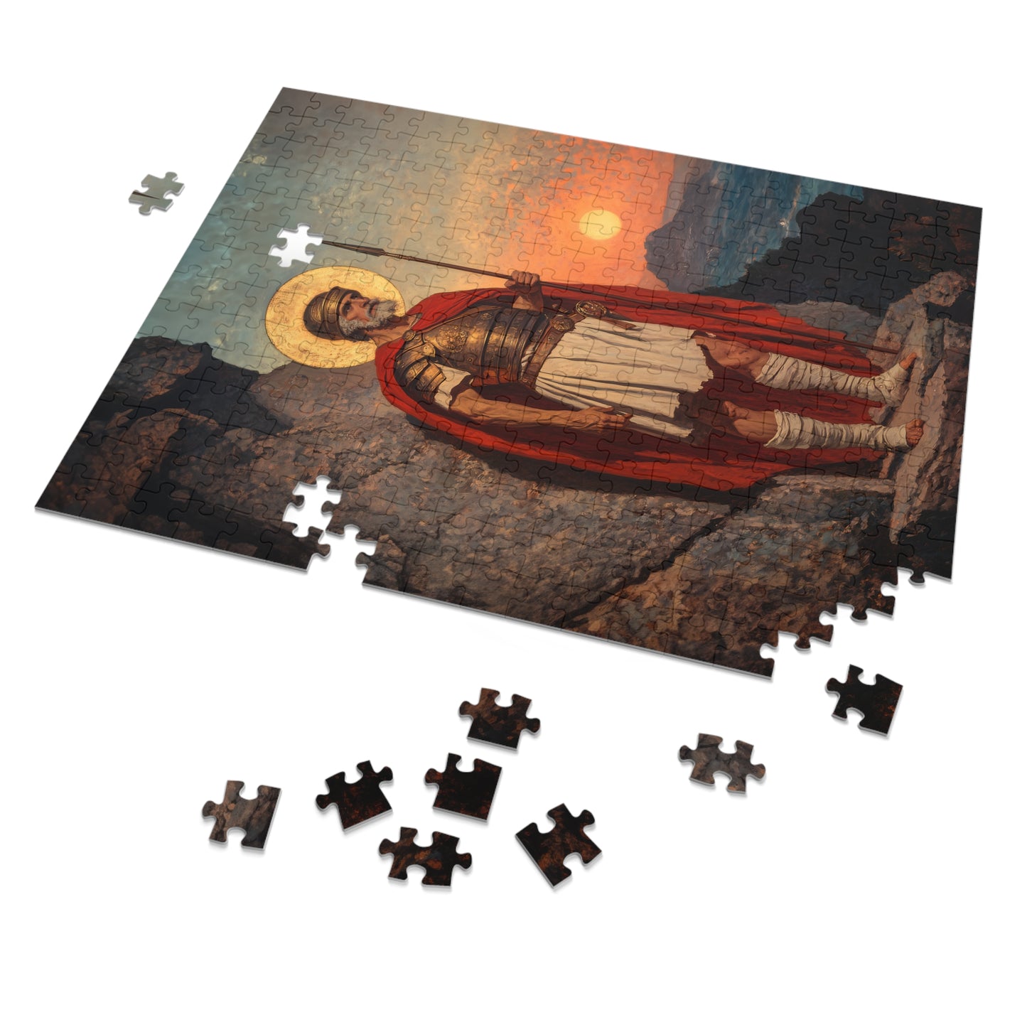 Saint Andrew the Tribune - Puzzle and Keepsake Tin - Religious (30, 110, 252, 500,1000) - Religious Puzzle - Gifts for Catholic Families