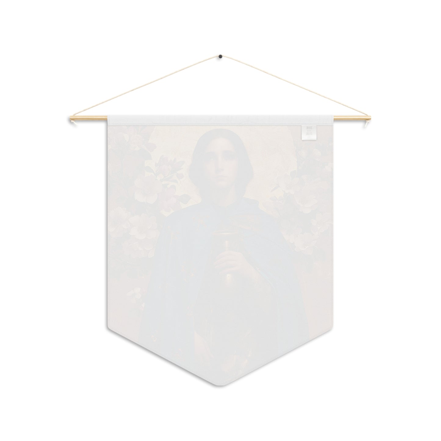 Saint Anastasia the Patrician of Alexandria Wall Banner / Wall Hanging - Prayer room art - Catholic - Large Saint Art - 18" x 21"