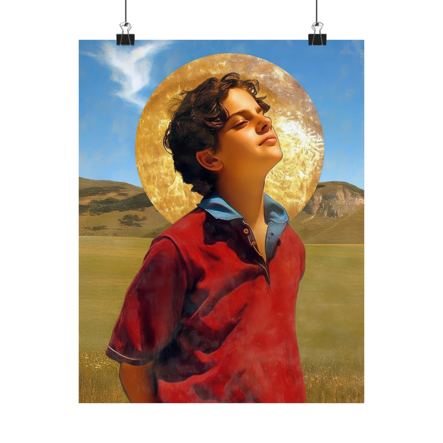 Saint Carlo Acutis - Sanctified Souls Print - Multiple Sizes - Premium Matte Vertical Posters - Catholic