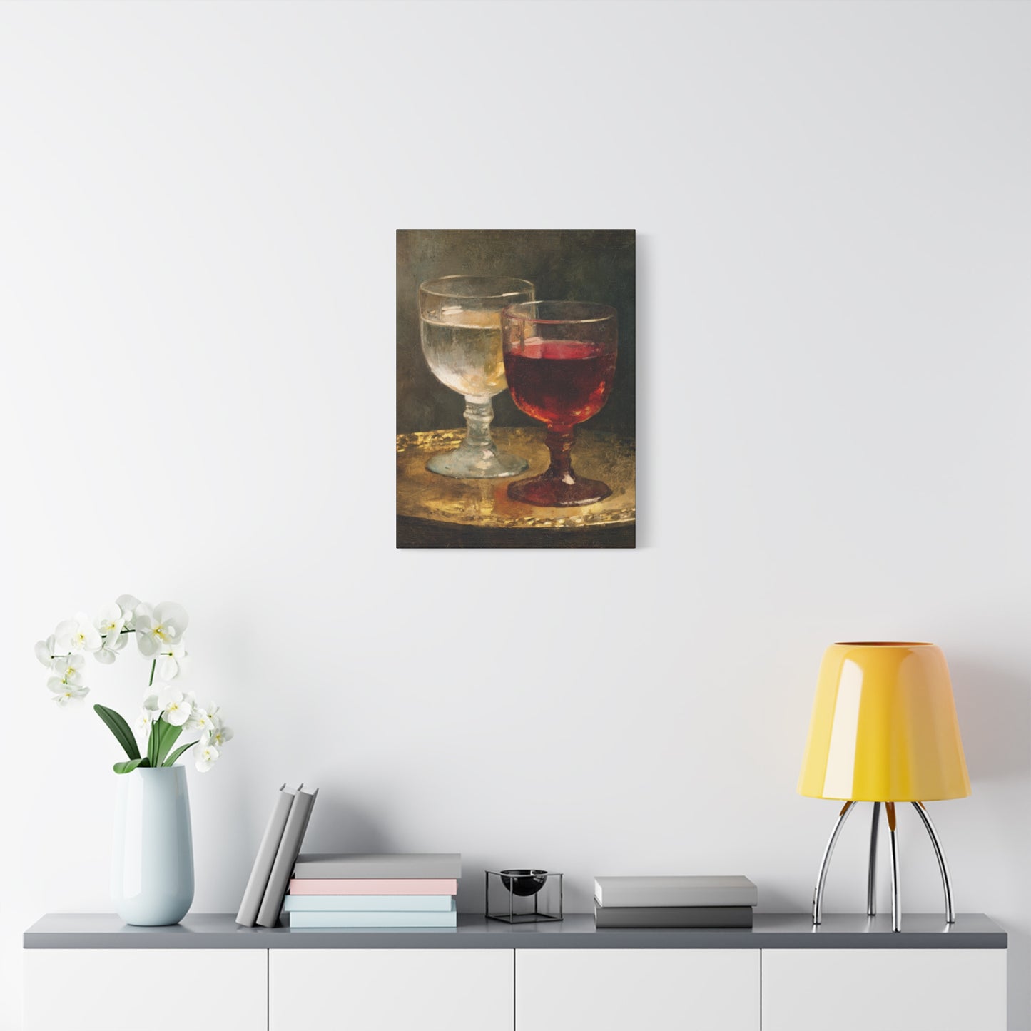 Cana and the Miracle of Abundance - Water into Wine - Gallery Wrapped Canvas - Print - Religious Art for your Home - Catholic Art Print