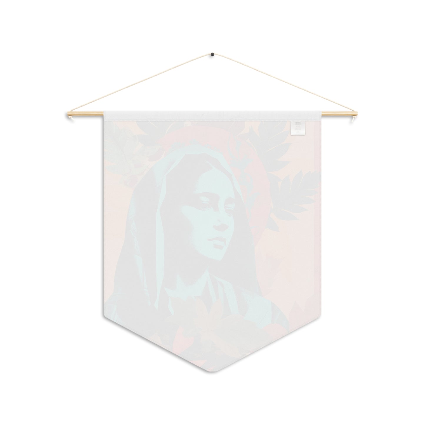 Our Lady of Guadalupe Wall Banner / Wall Hanging - Unique Religious Art for your home - Prayer room - Catholic Home Art - 18" x 21"