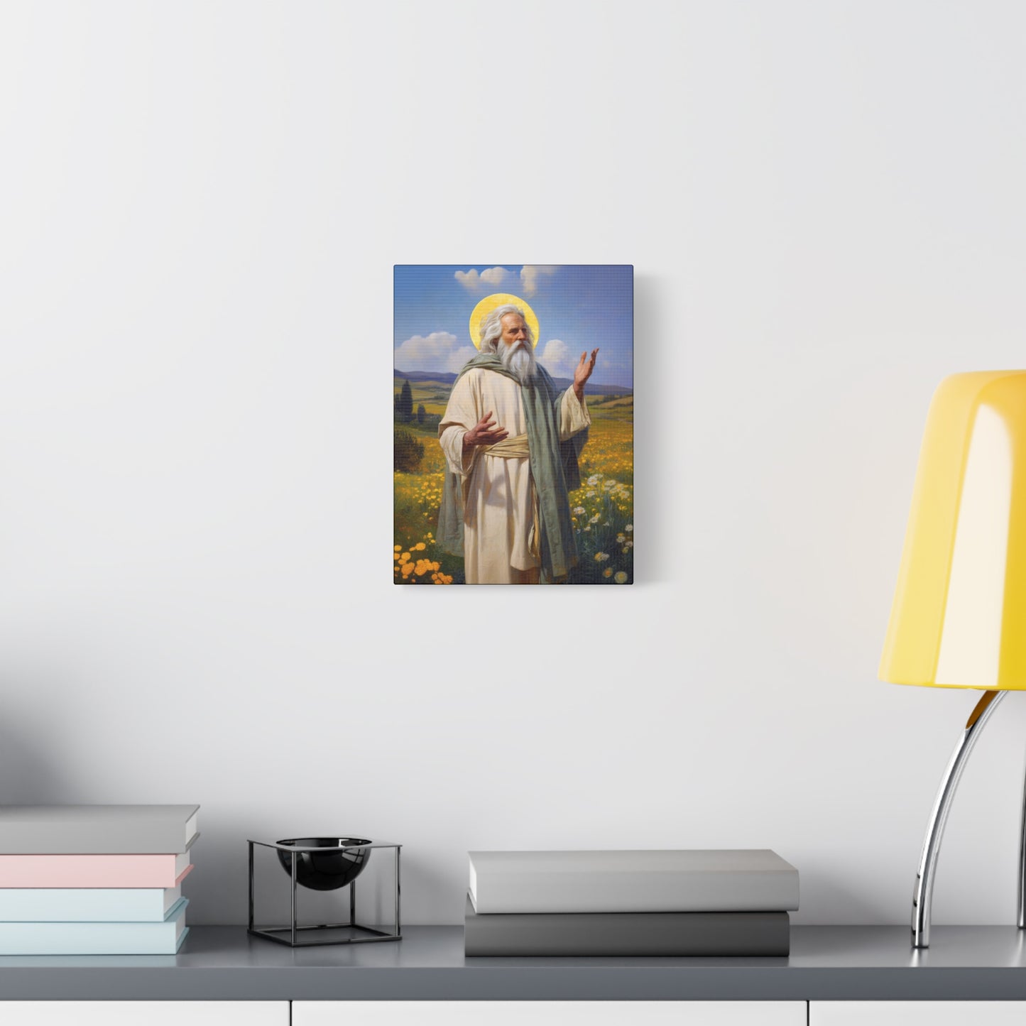 Saint Hilary of Arles - Gallery Wrapped Canvas - Print - Religious Art for your Home - Catholic Art Print