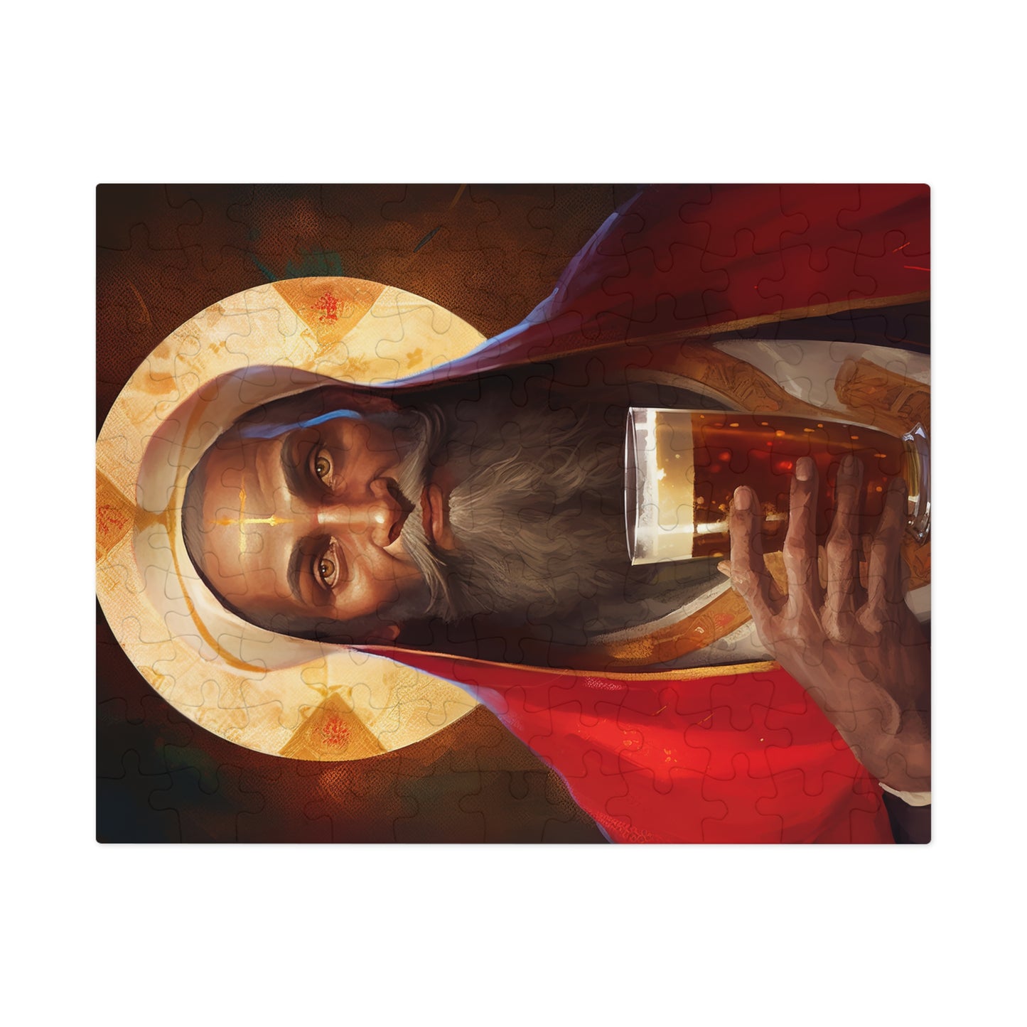 Saint Augustine of Hippo - Puzzle and Keepsake Tin - Religious Jigsaw Puzzle (30, 110, 252, 500,1000-Piece) - Religious Puzzle