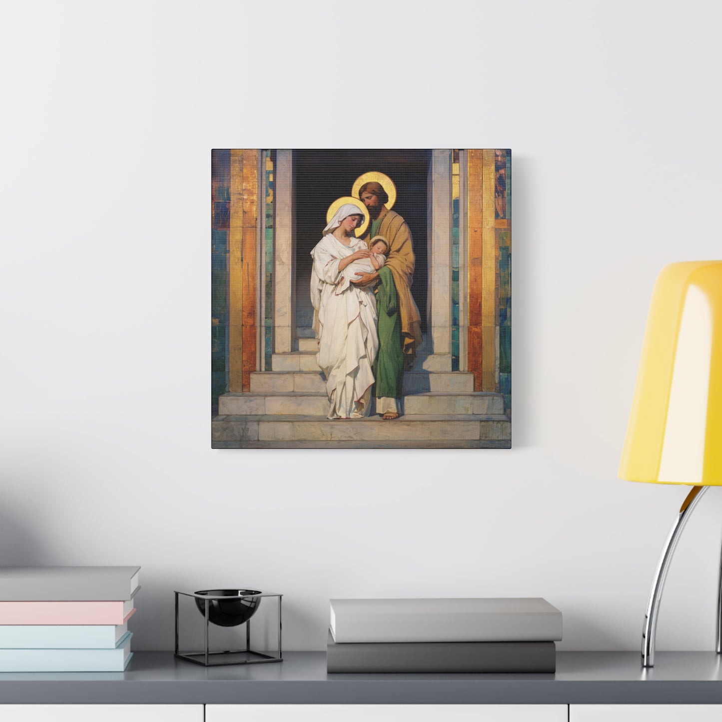 The Feast of the Presentation of the Lord - Holy Family - Gallery Wrapped Canvas - Print - Religious Art for your Home - Catholic art print - prayer room art