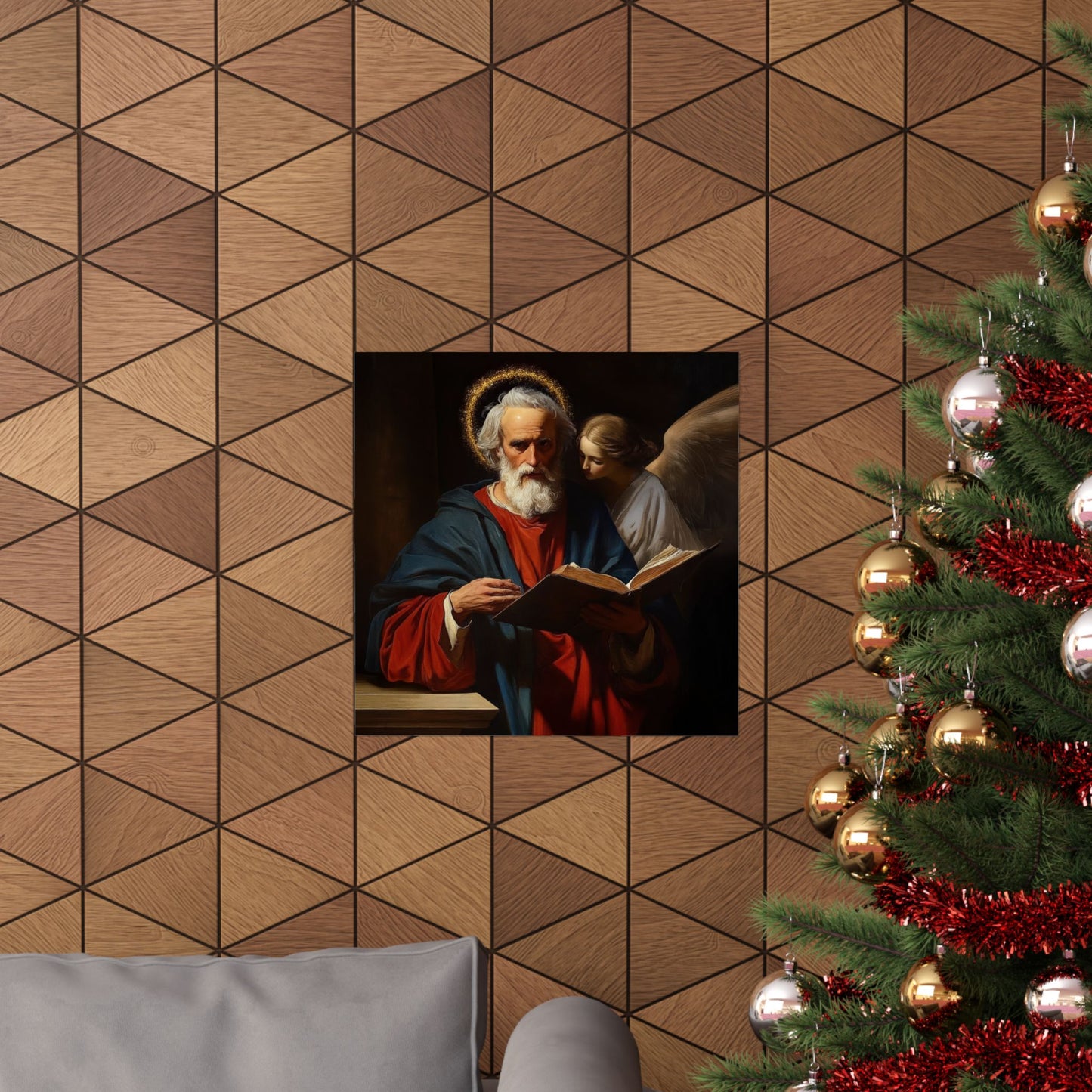 Saint Matthew the Apostle - Sanctified Souls Print - Multiple Sizes - Premium Matte Vertical Posters