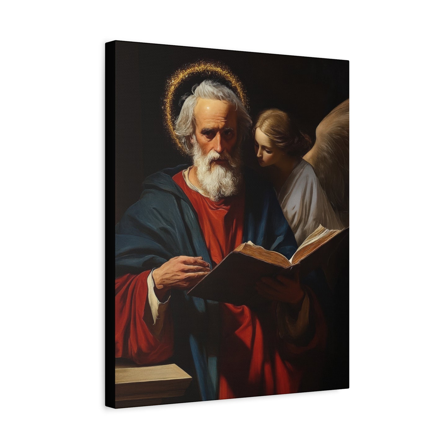 Saint Matthew the Apostle - Gallery Wrapped Canvas - Print - Religious Art for your Home - Catholic