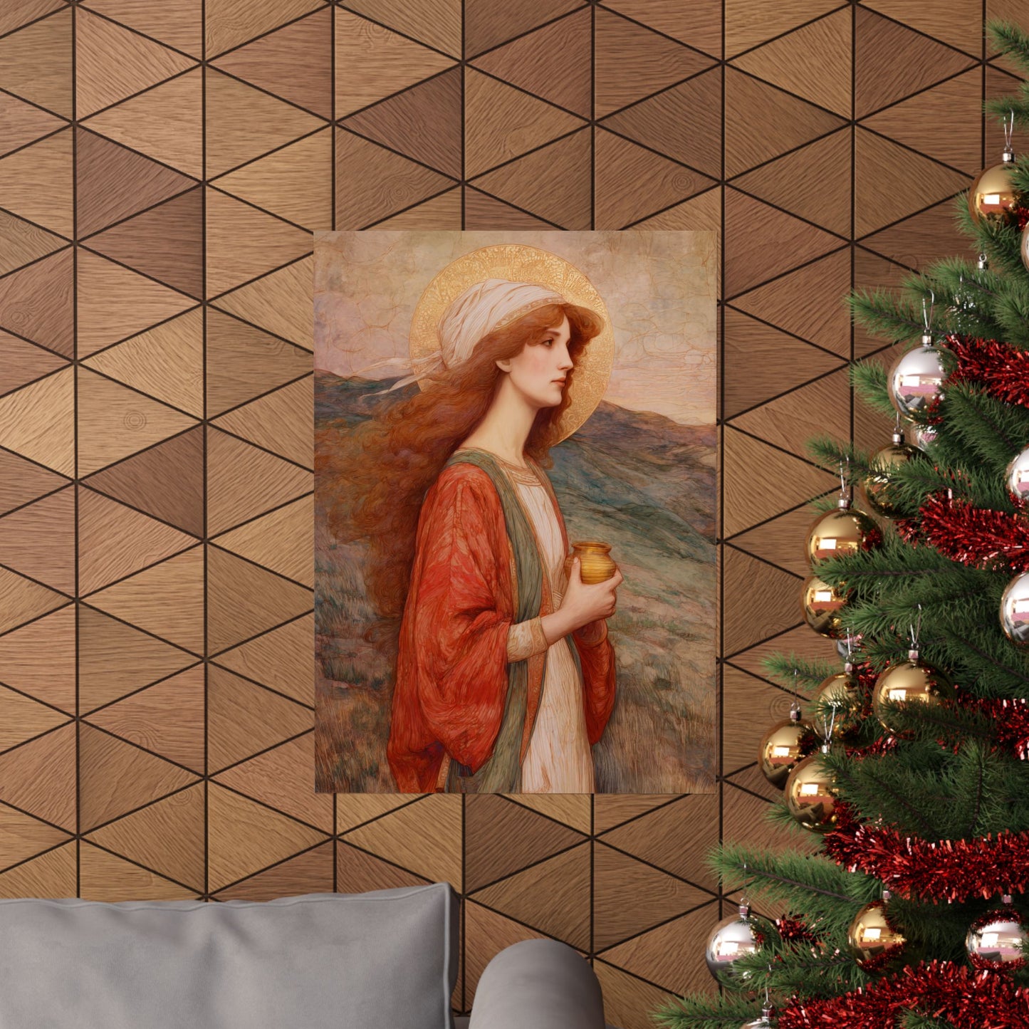 Saint Joanna - Sanctified Souls Print - Multiple Sizes - Premium Matte Vertical Posters
