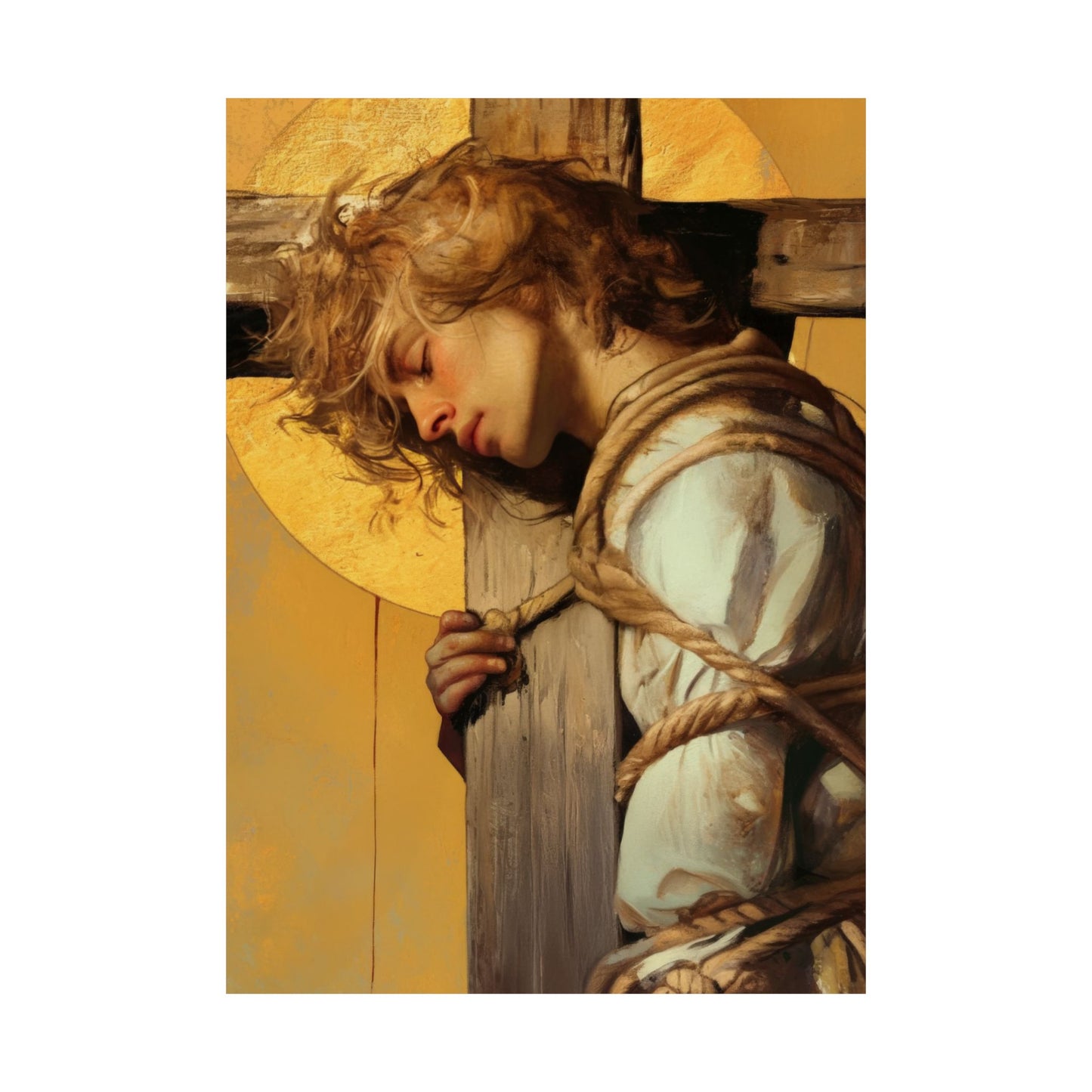 Saint Dismus, The 'Good Thief' - Sanctified Souls Print - Multiple Sizes - Premium Matte Vertical Posters